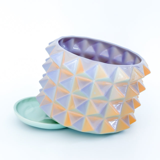 Prism Planter in Opalite