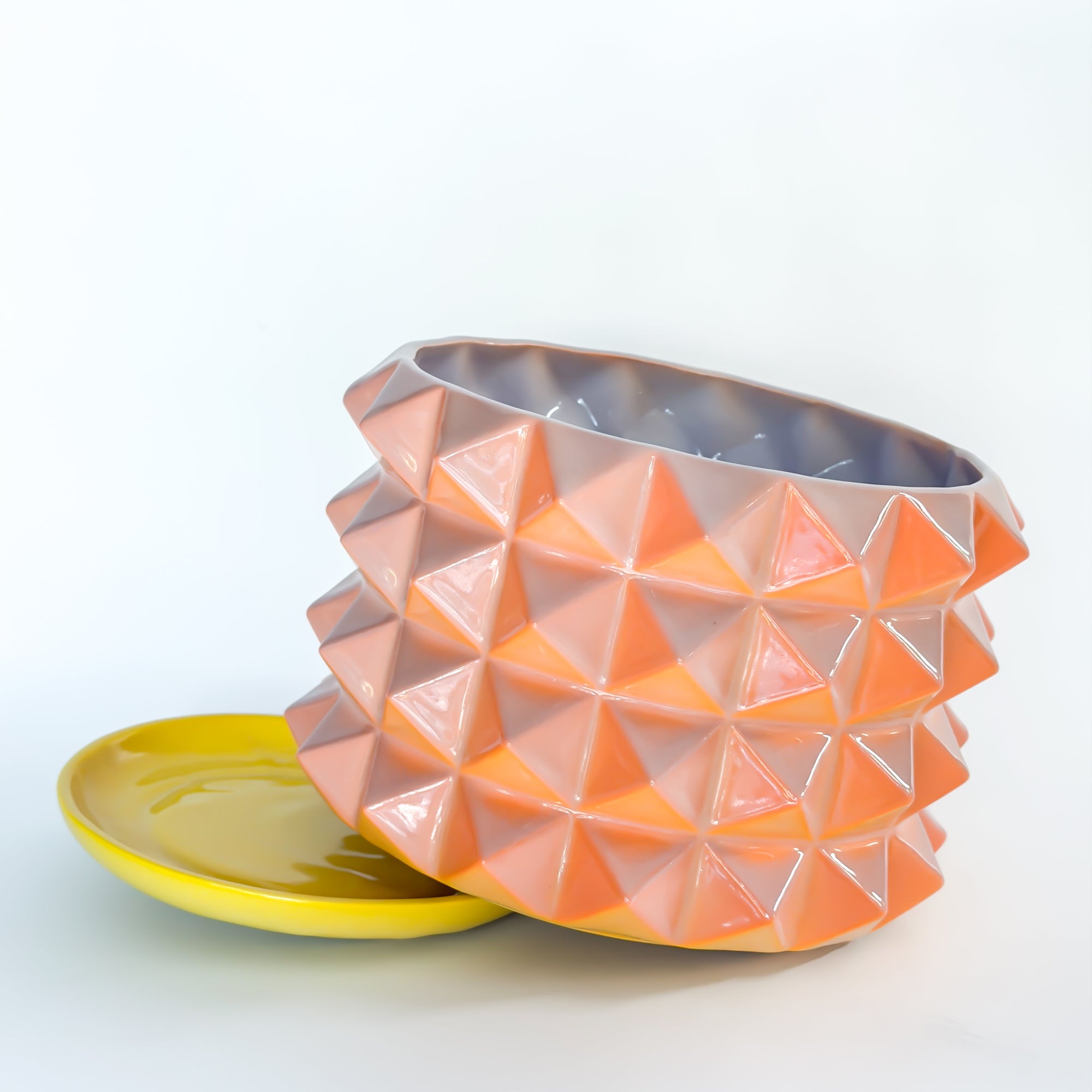 XL Prism Planter in Sunset