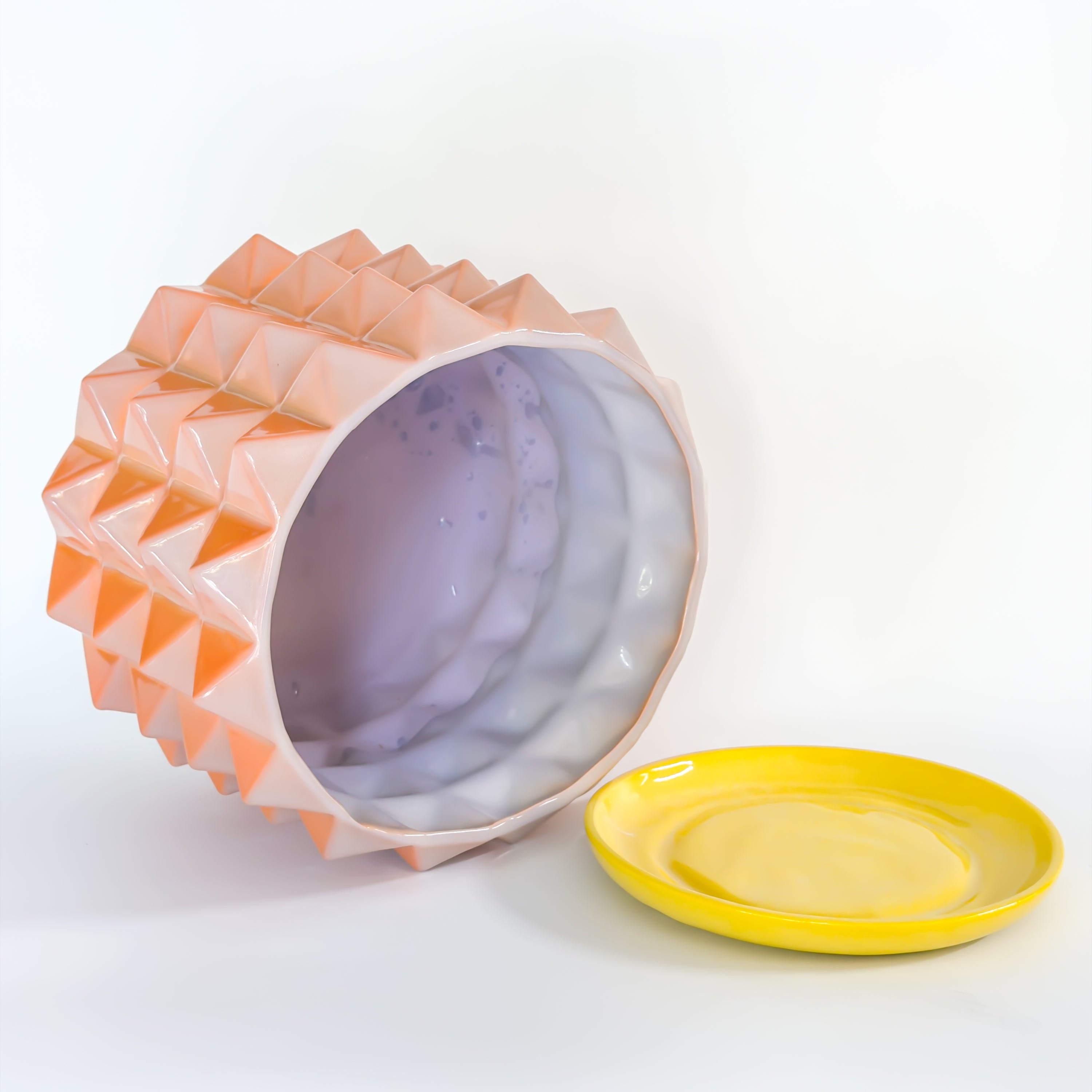 XL Prism Planter in Sunset