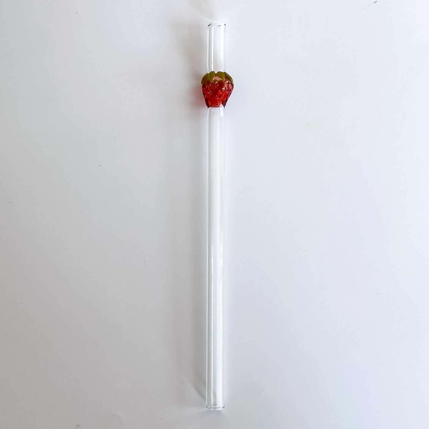 Glass Straw - Strawberries