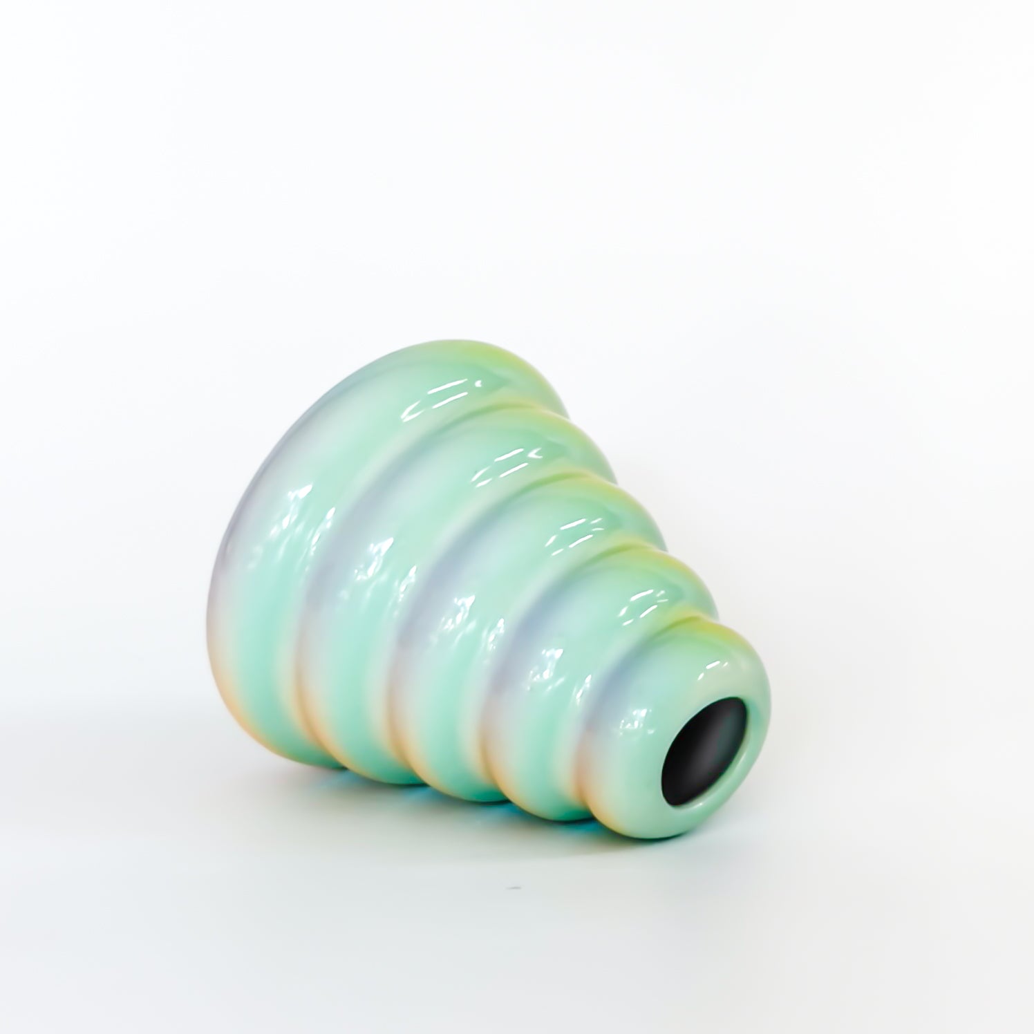 Buddy Vase in Seafoam Prism