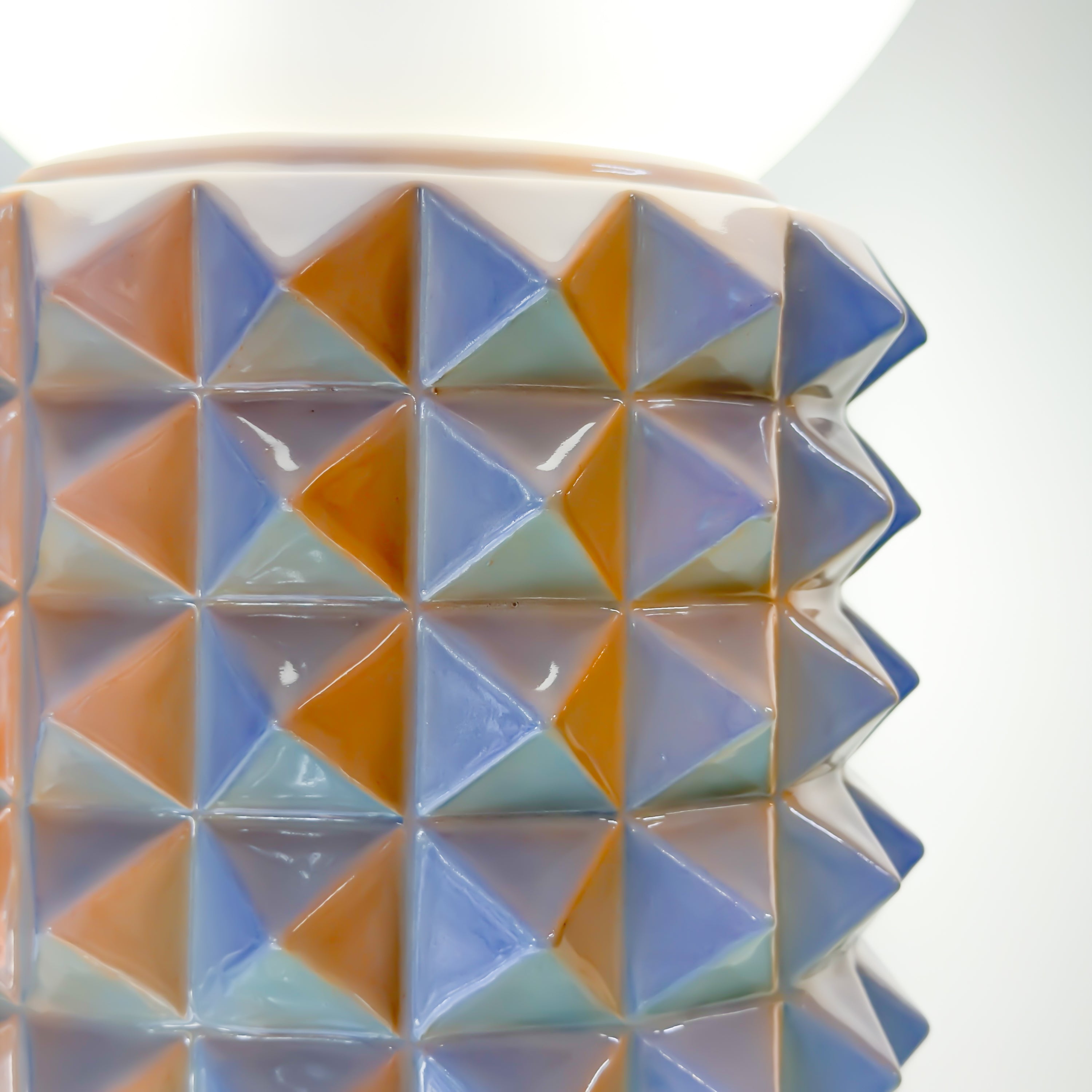 Prismatic Floor Lamp in Opalite