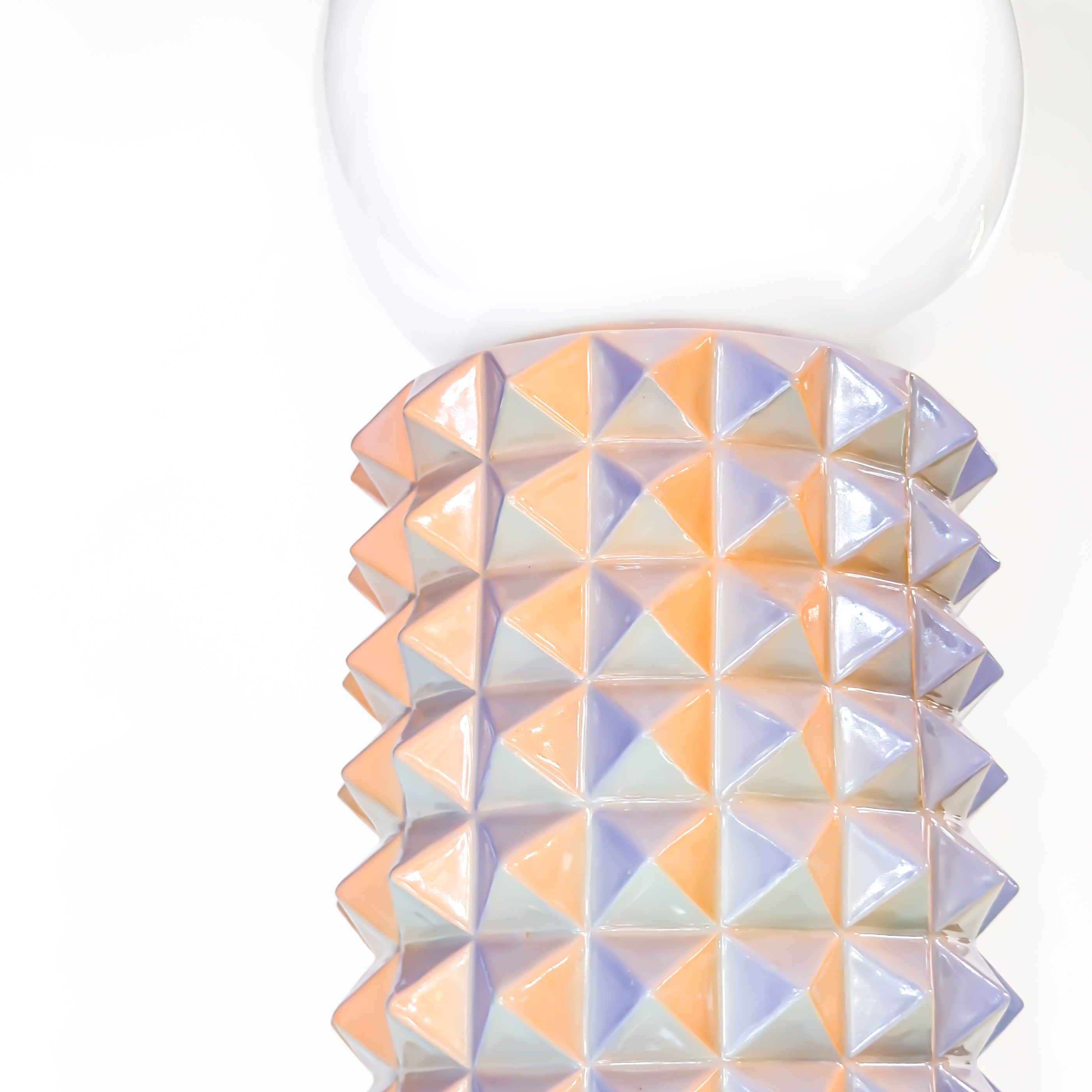 Prismatic Floor Lamp in Opalite
