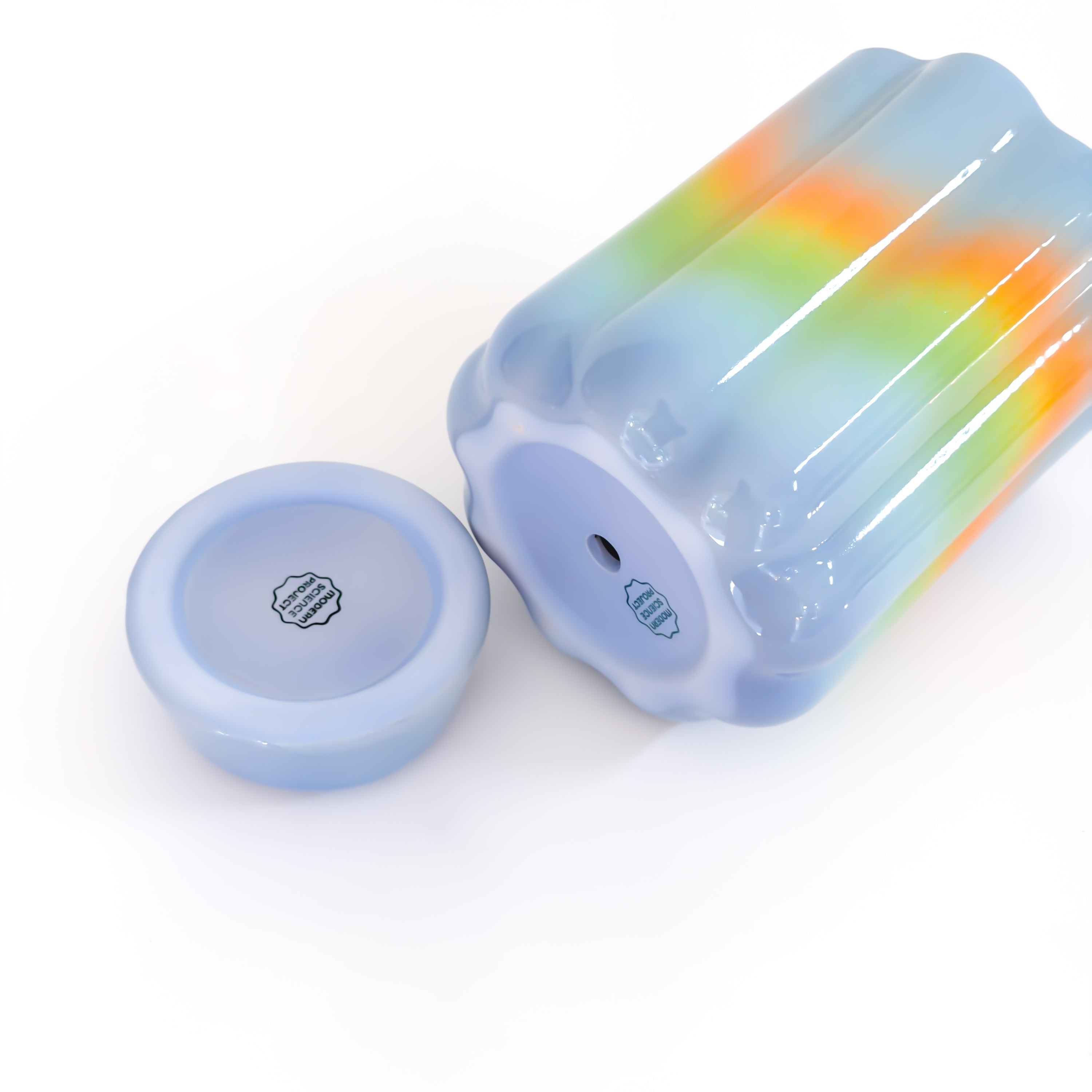 XL Pedestal Planter in Rainbow