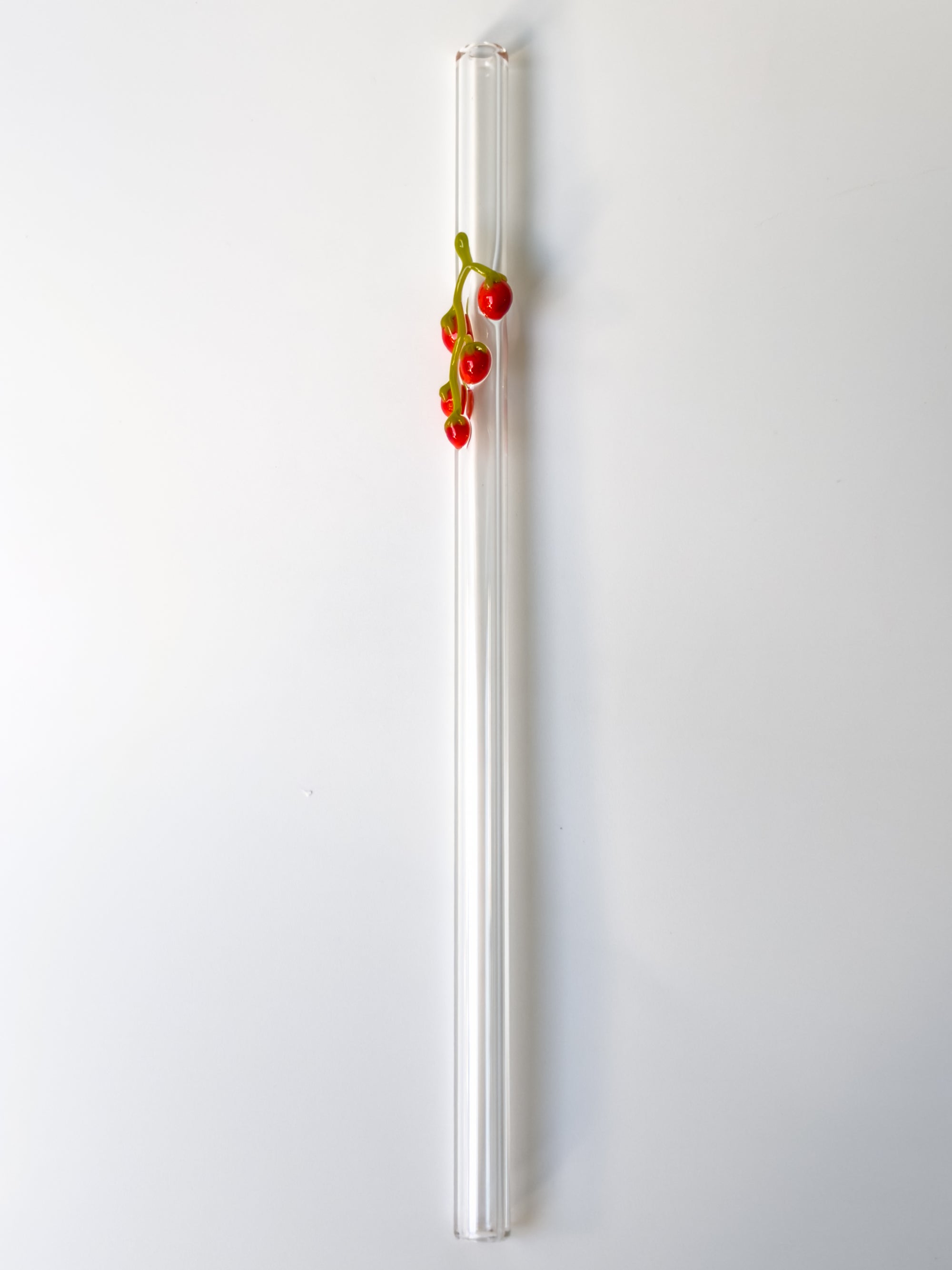 Glass Straw - Tomatoes