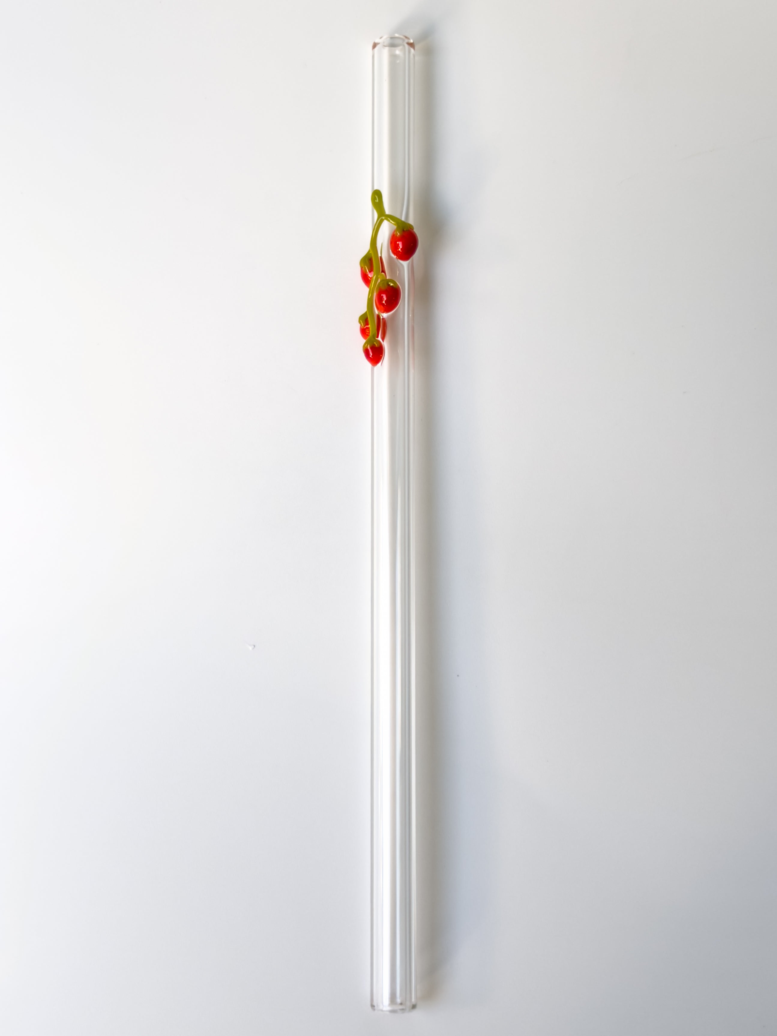 Glass Straw - Tomatoes