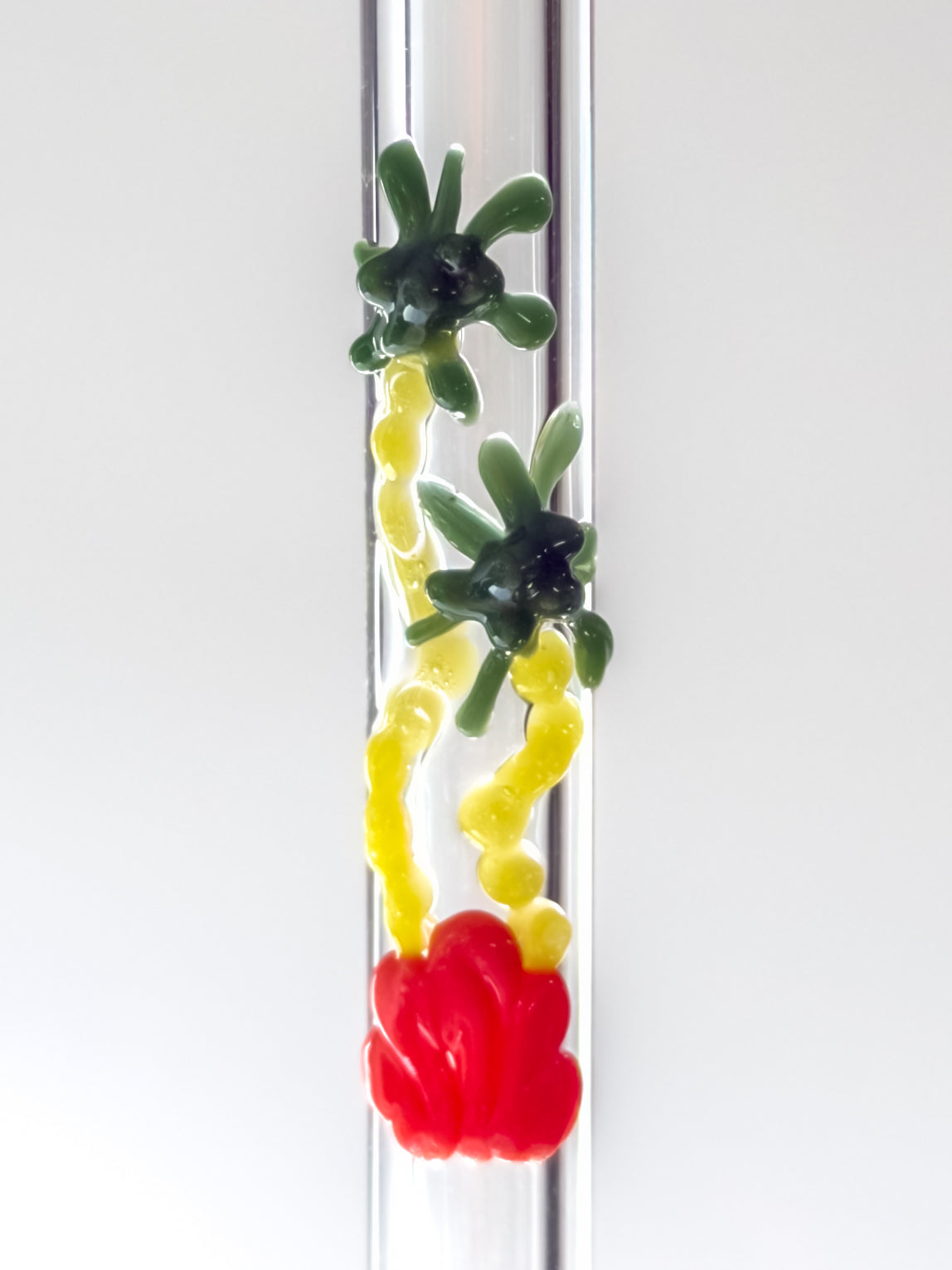 Glass Straws - Palms