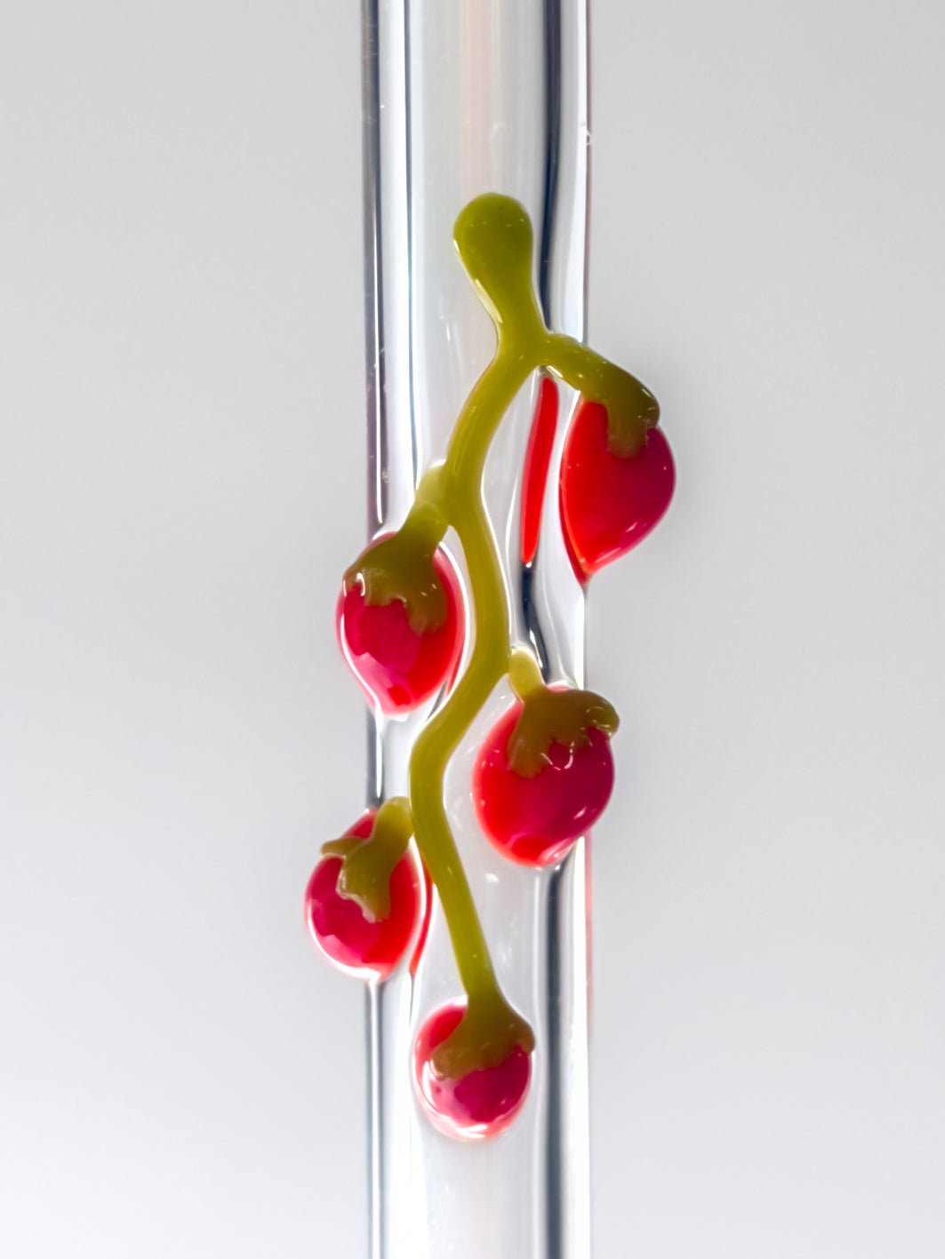 Glass Straw - Tomatoes