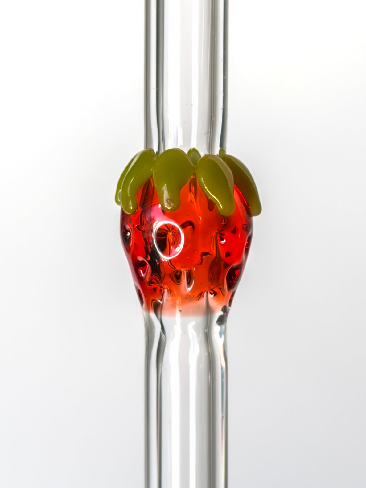 Glass Straw - Strawberry