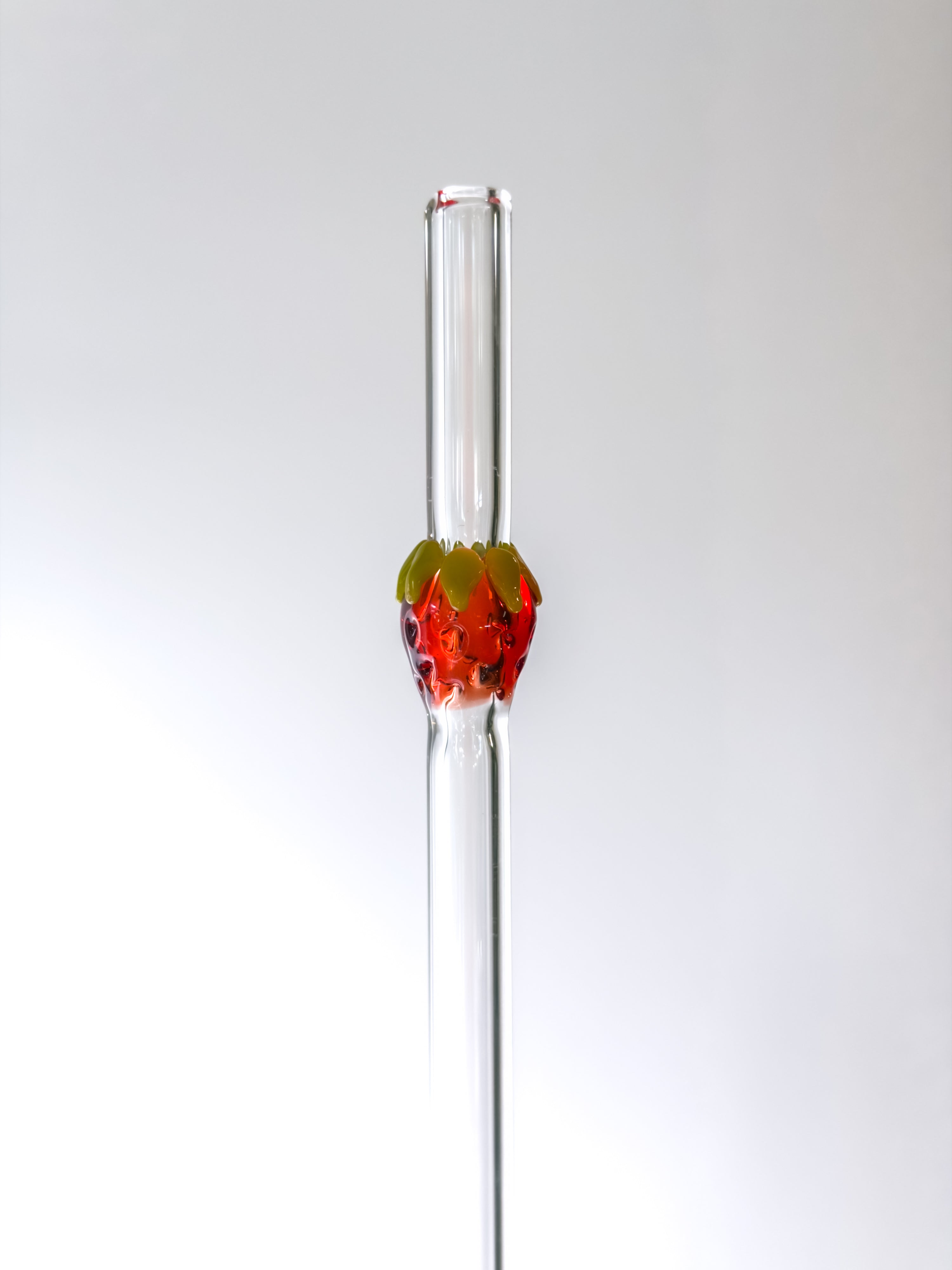 Glass Straw - Strawberry