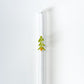 Glass Straw -  Christmas Tree