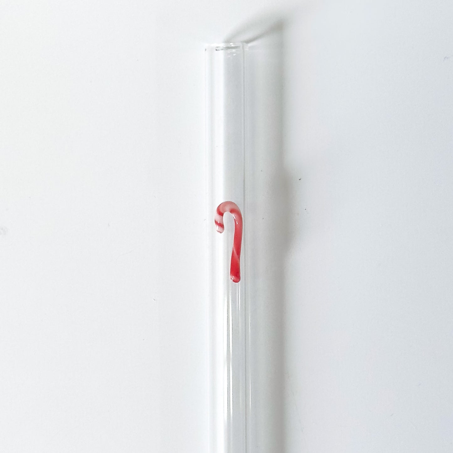 Glass Straw -  Candy Cane