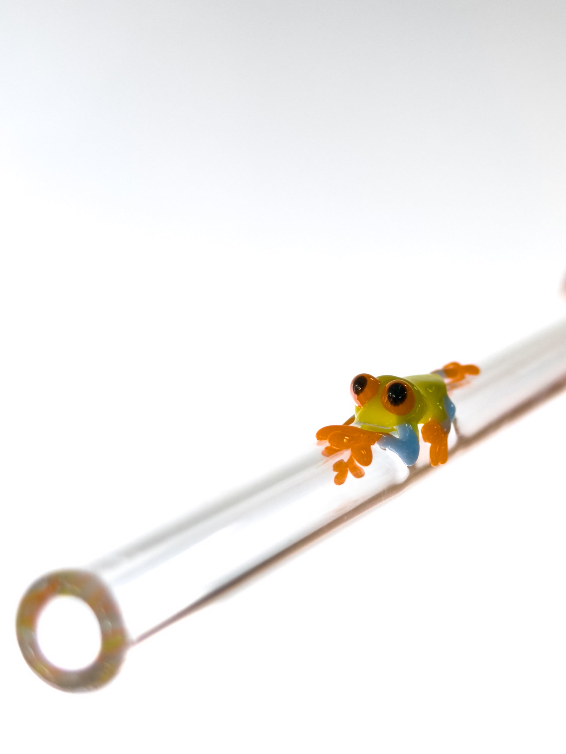 Glass Straw - Tree Frog