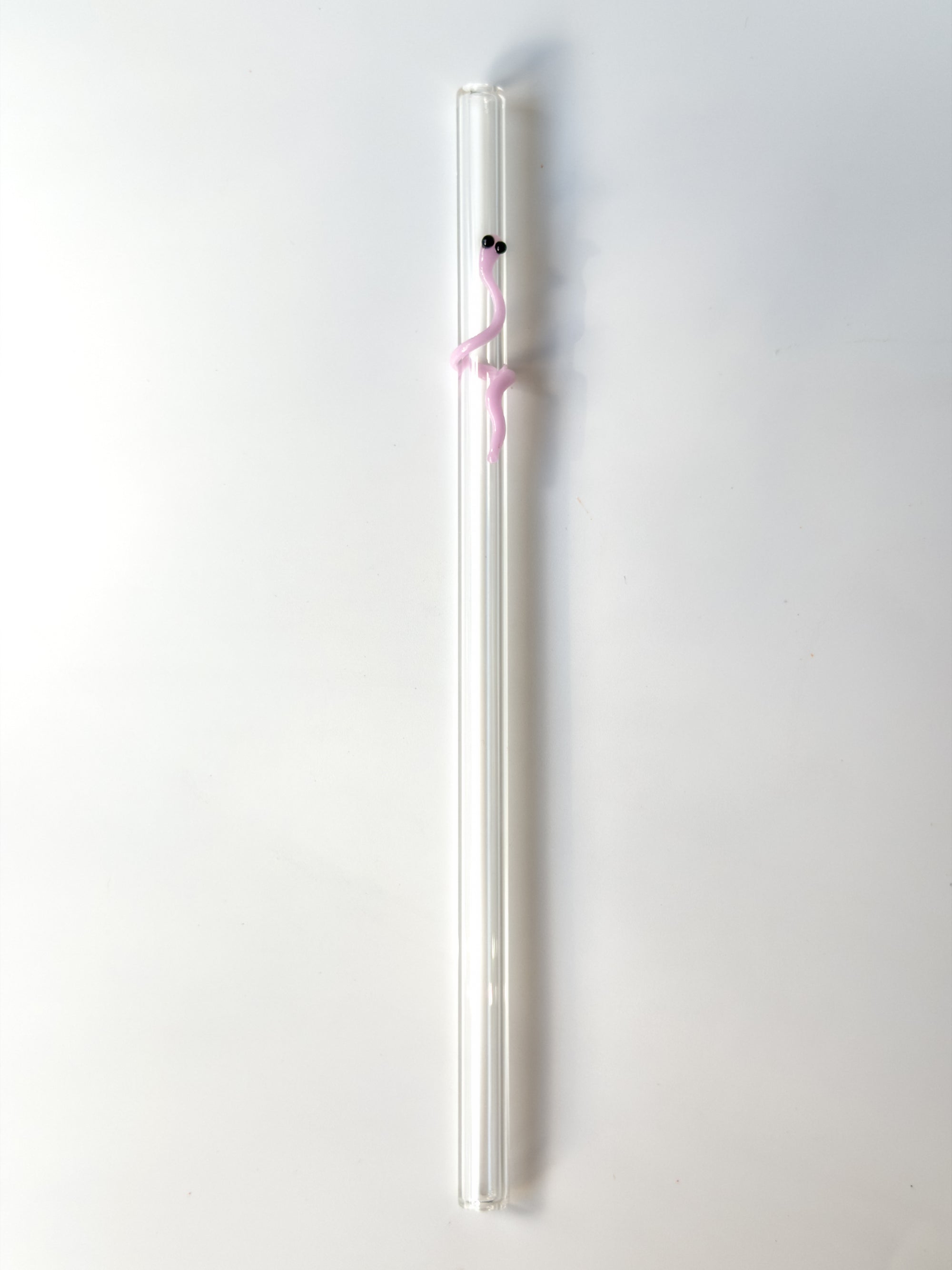 Glass Straw - Worm