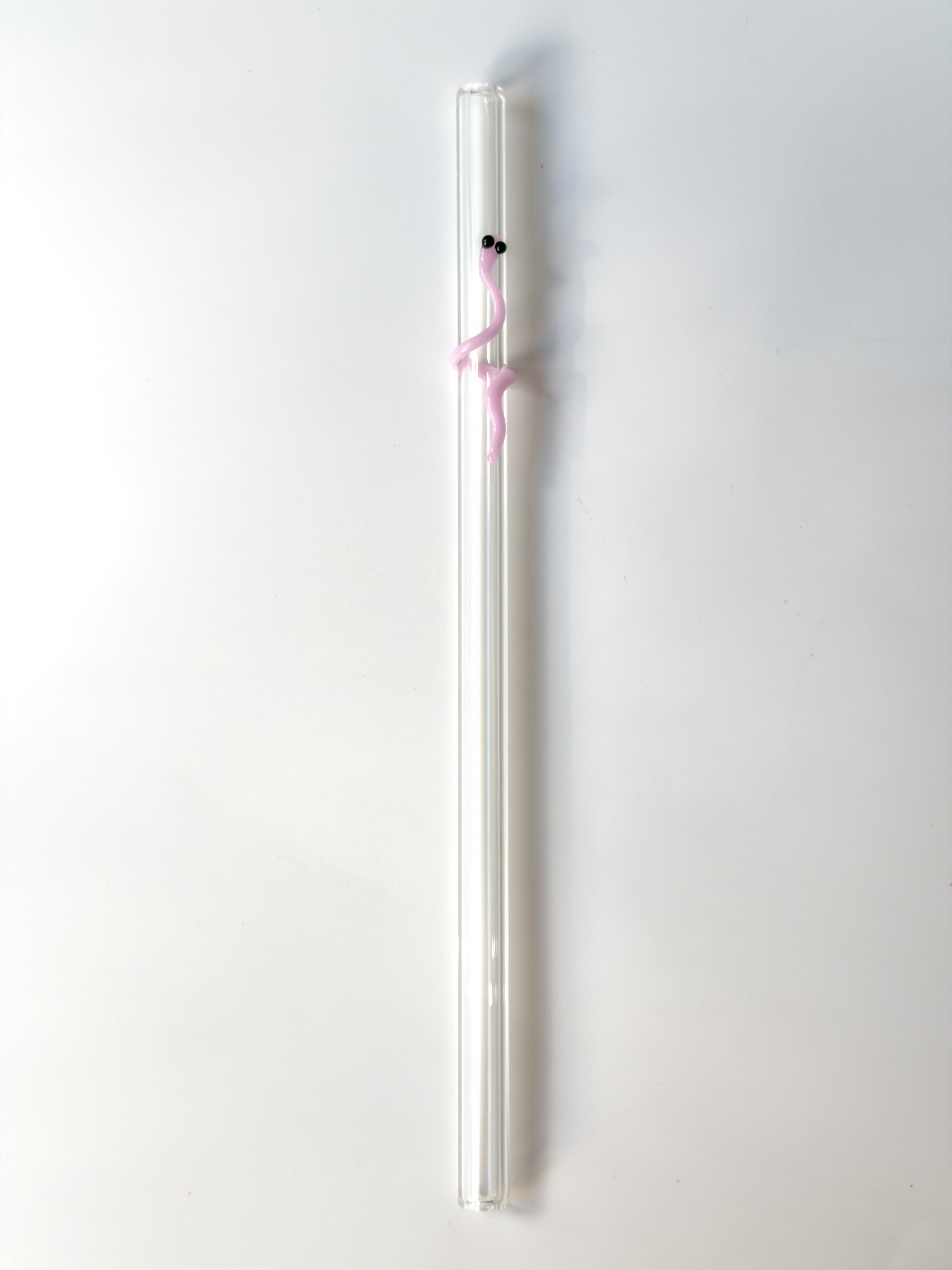 Glass Straw - Worm