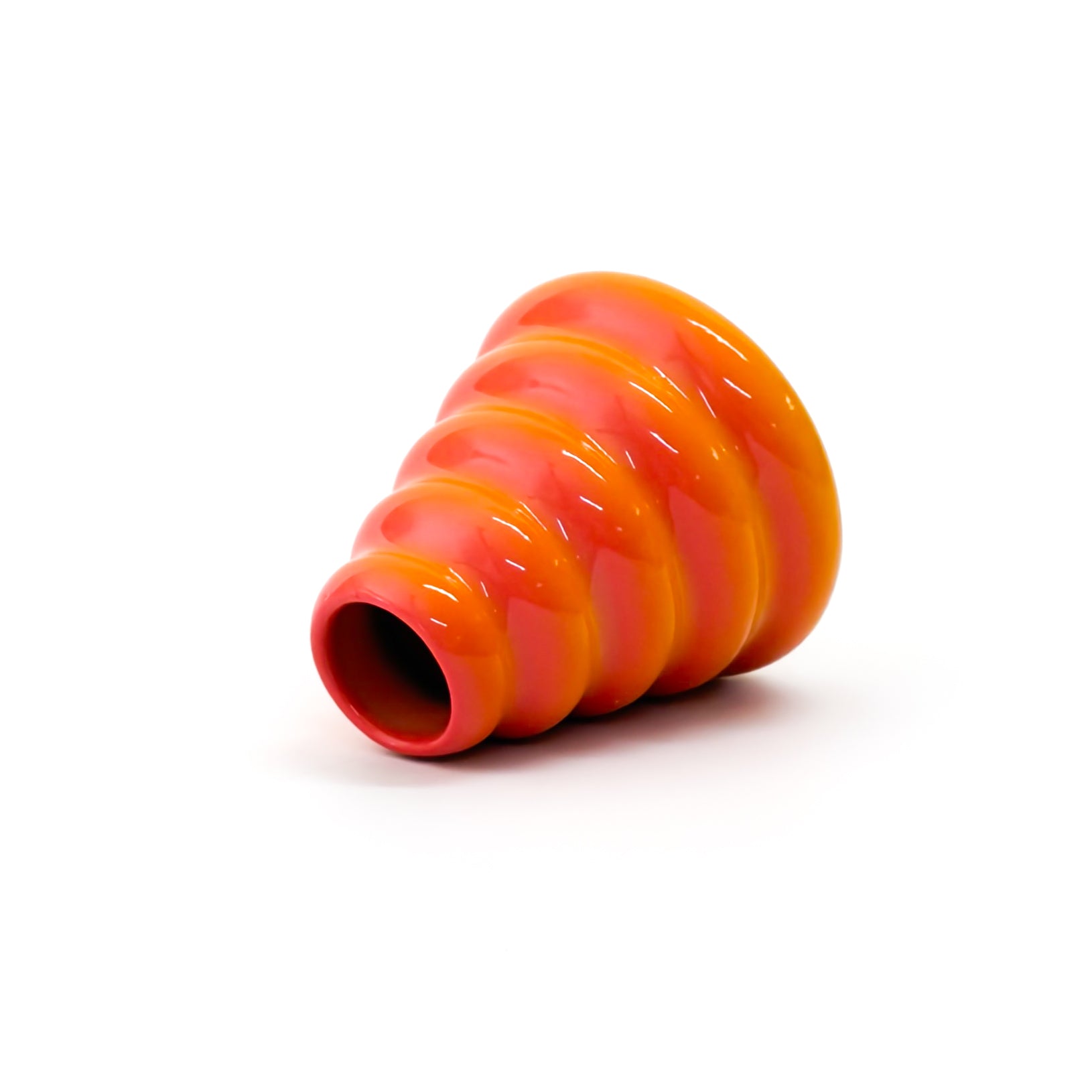 Buddy Vase in Hot Honey