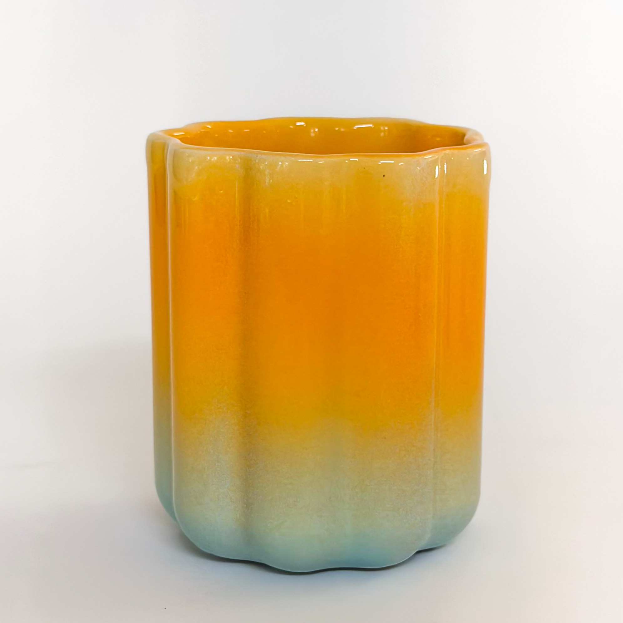 * SECOND* Smoothie Cup Planter in Neon Sunset