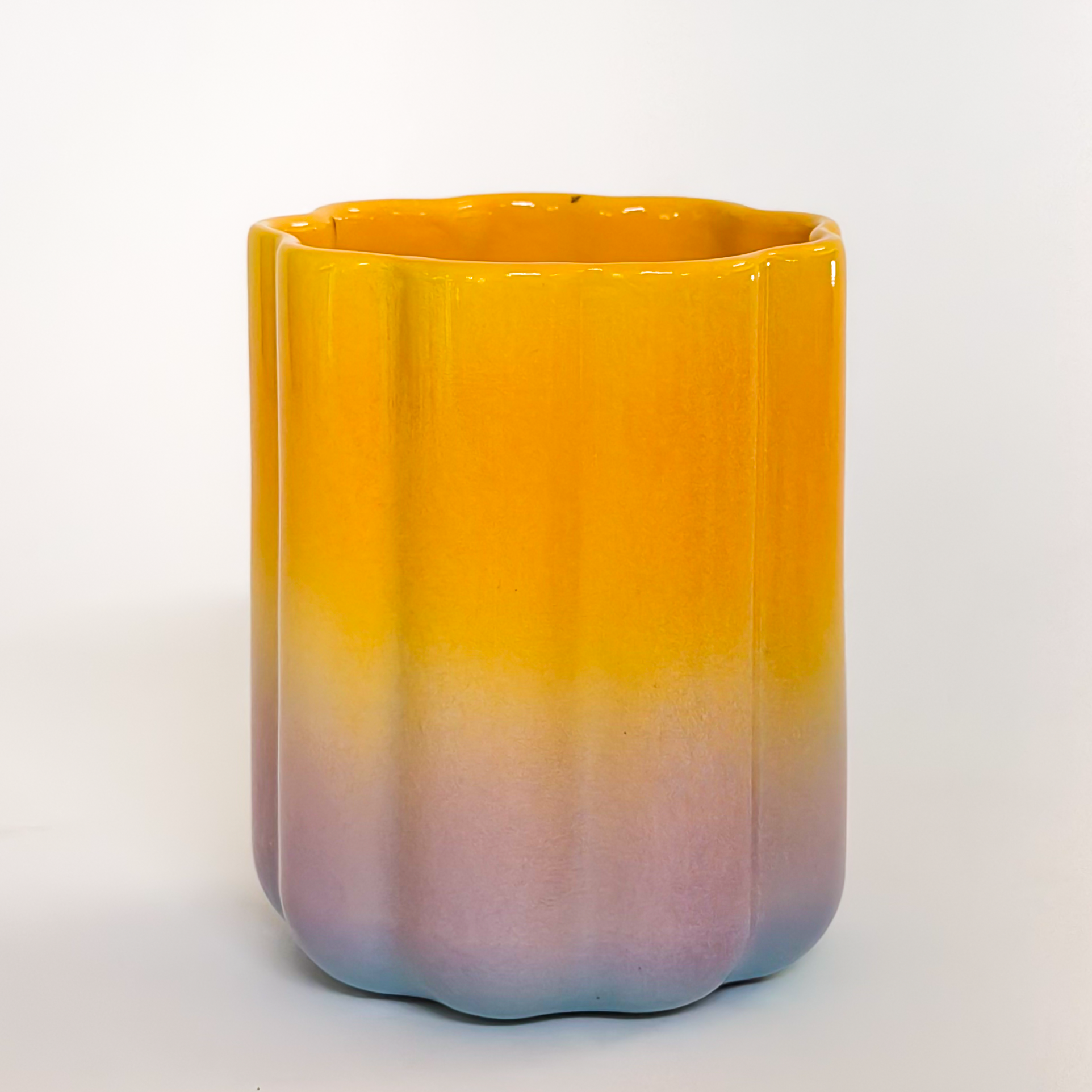 * SECOND* Smoothie Cup Planter in Neon Sunset