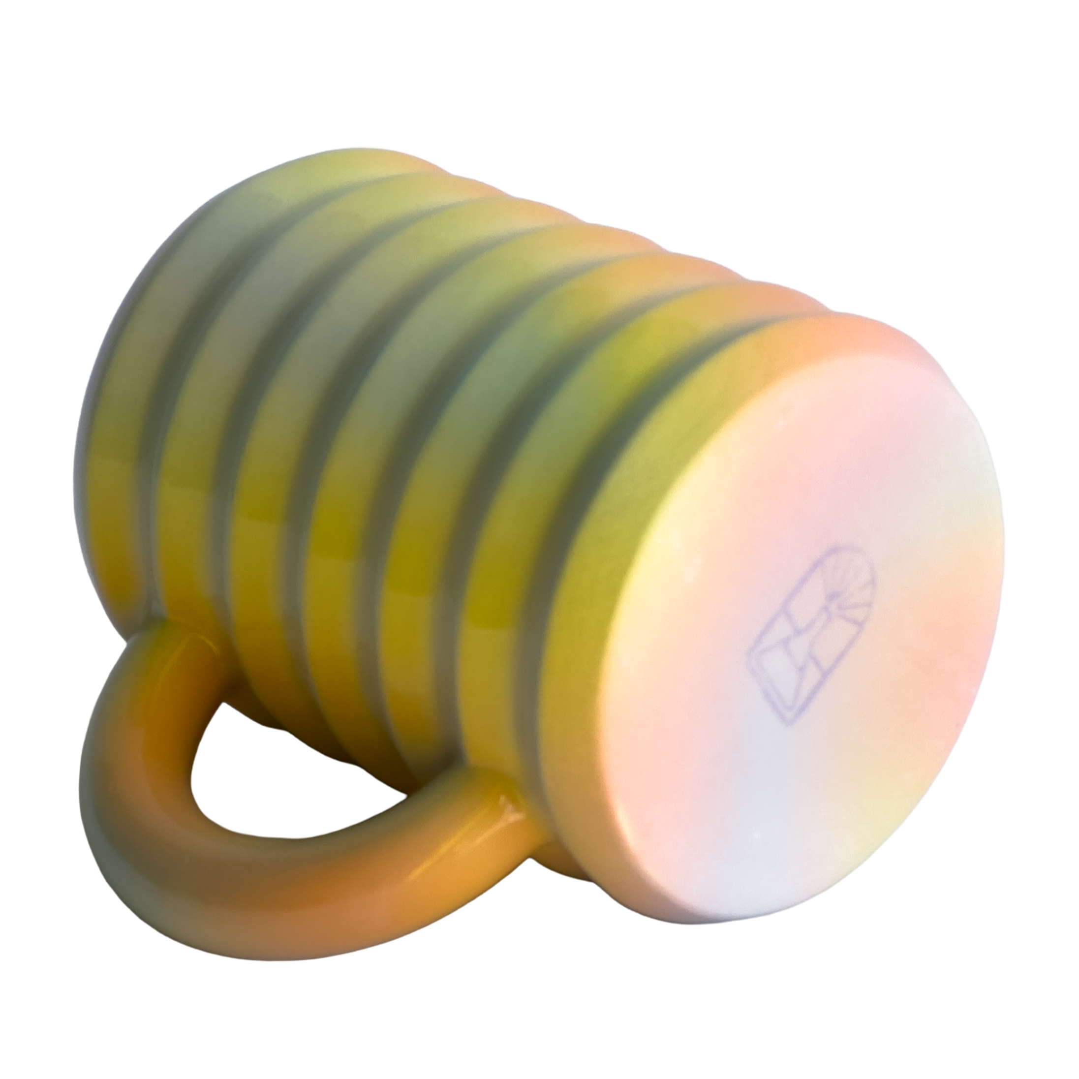 Wiggle Mug in Iridescent Clouds