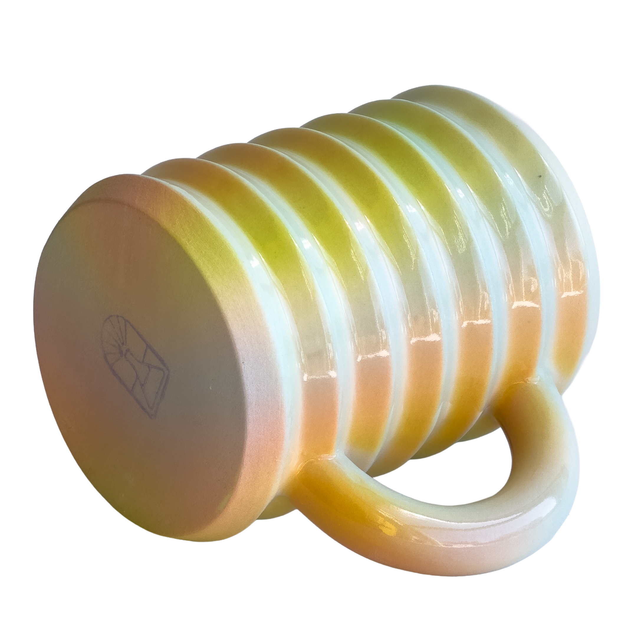 Wiggle Mug in Iridescent Clouds