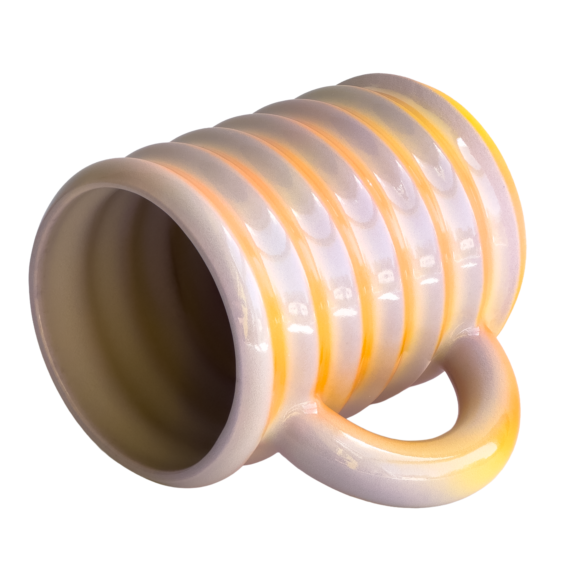 Wiggle Mug in Iridescent Sunset