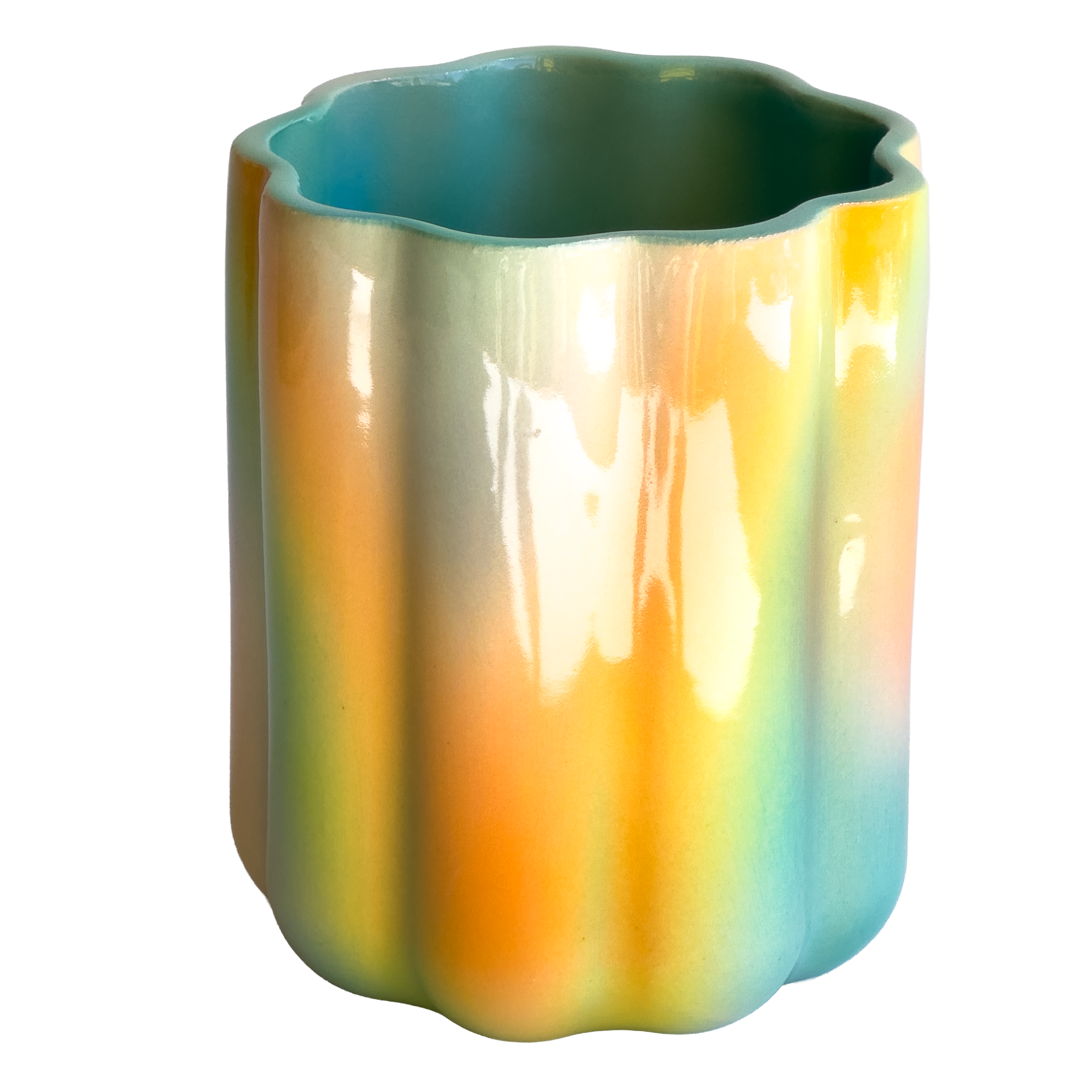 Smoothie Cup in Stratospheric Sky