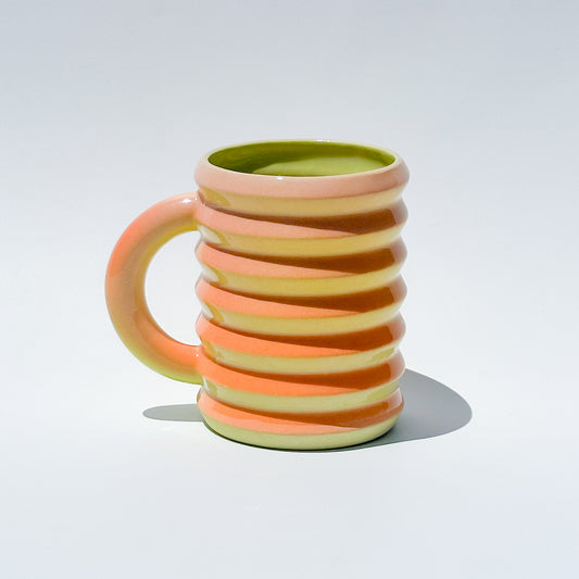 Wiggle Mug in Neon Melon