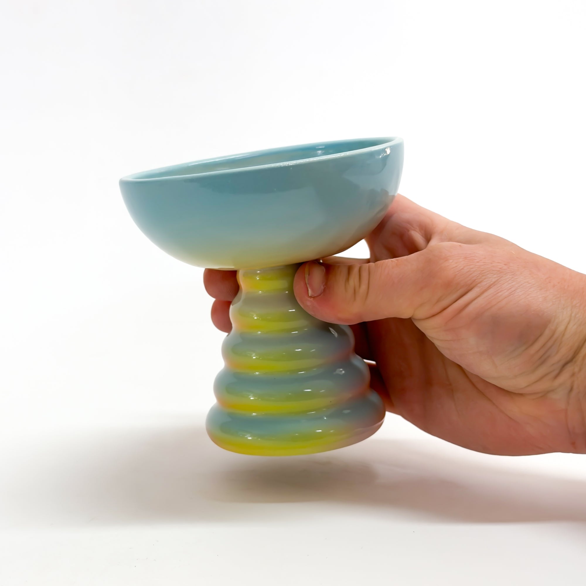 Cocktail Coupe in Iridescent Clouds