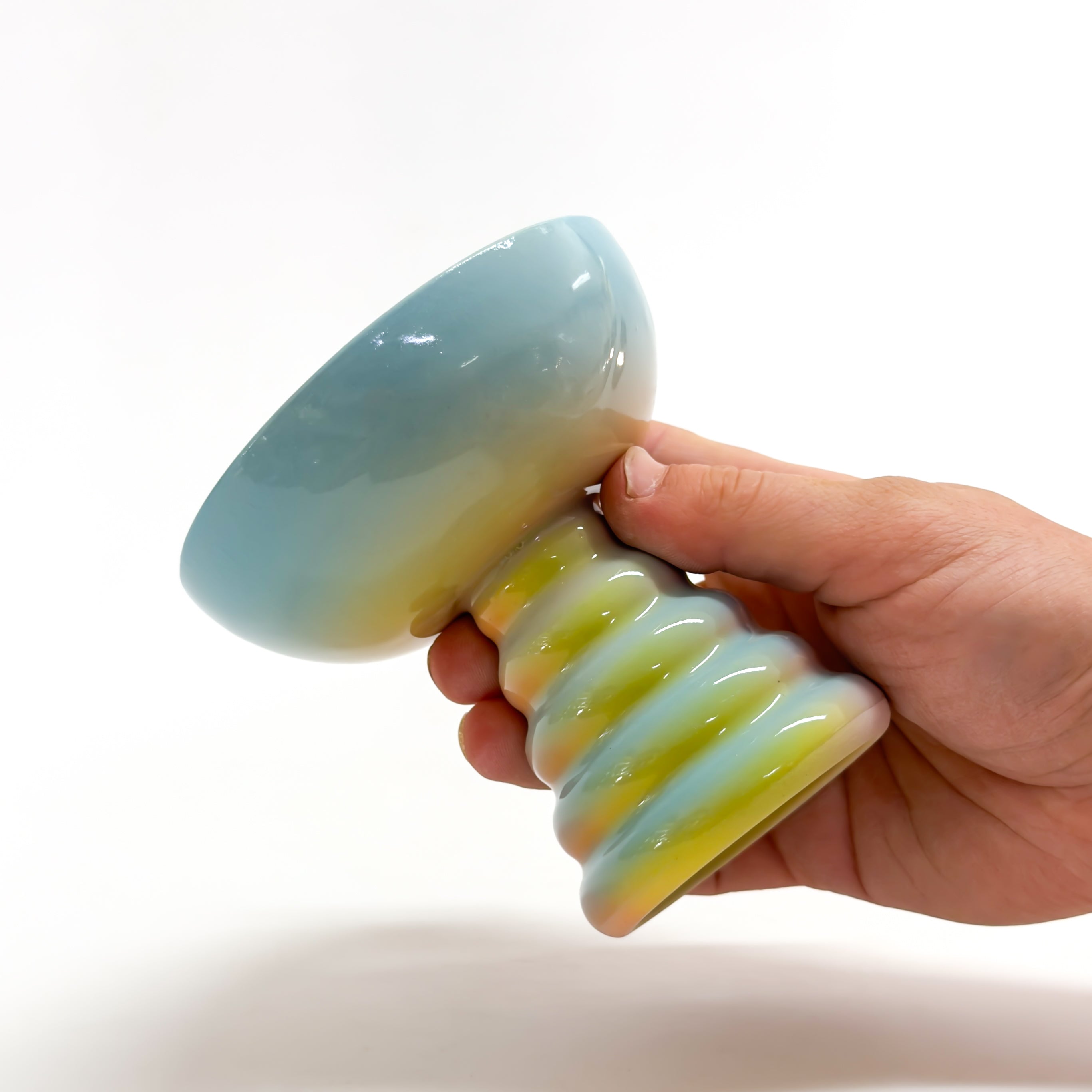 Cocktail Coupe in Iridescent Clouds