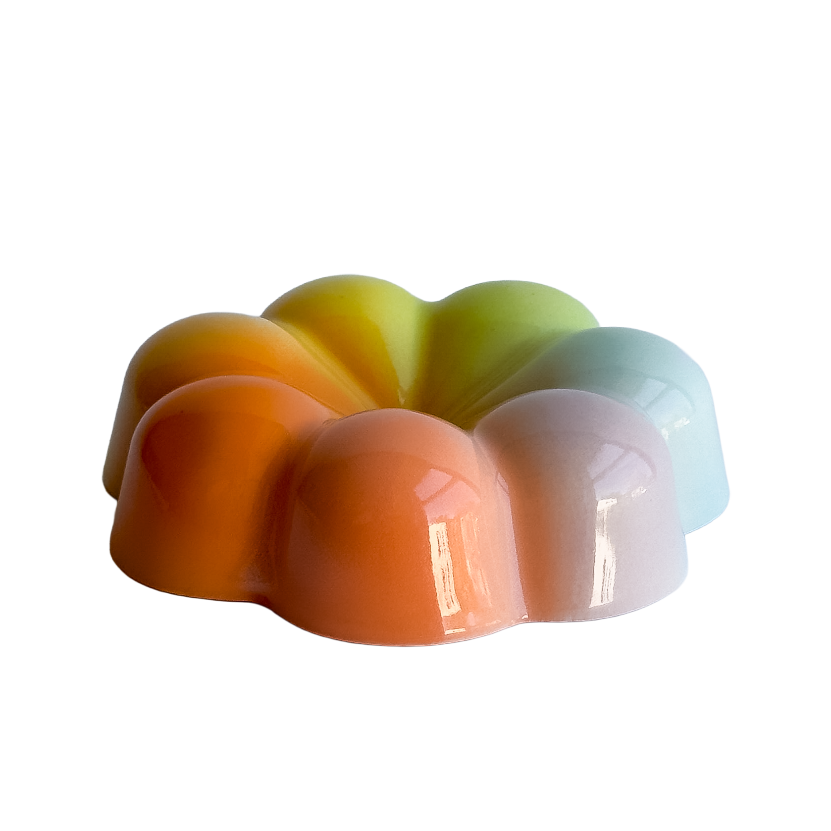 Catch All Dish in Rainbow