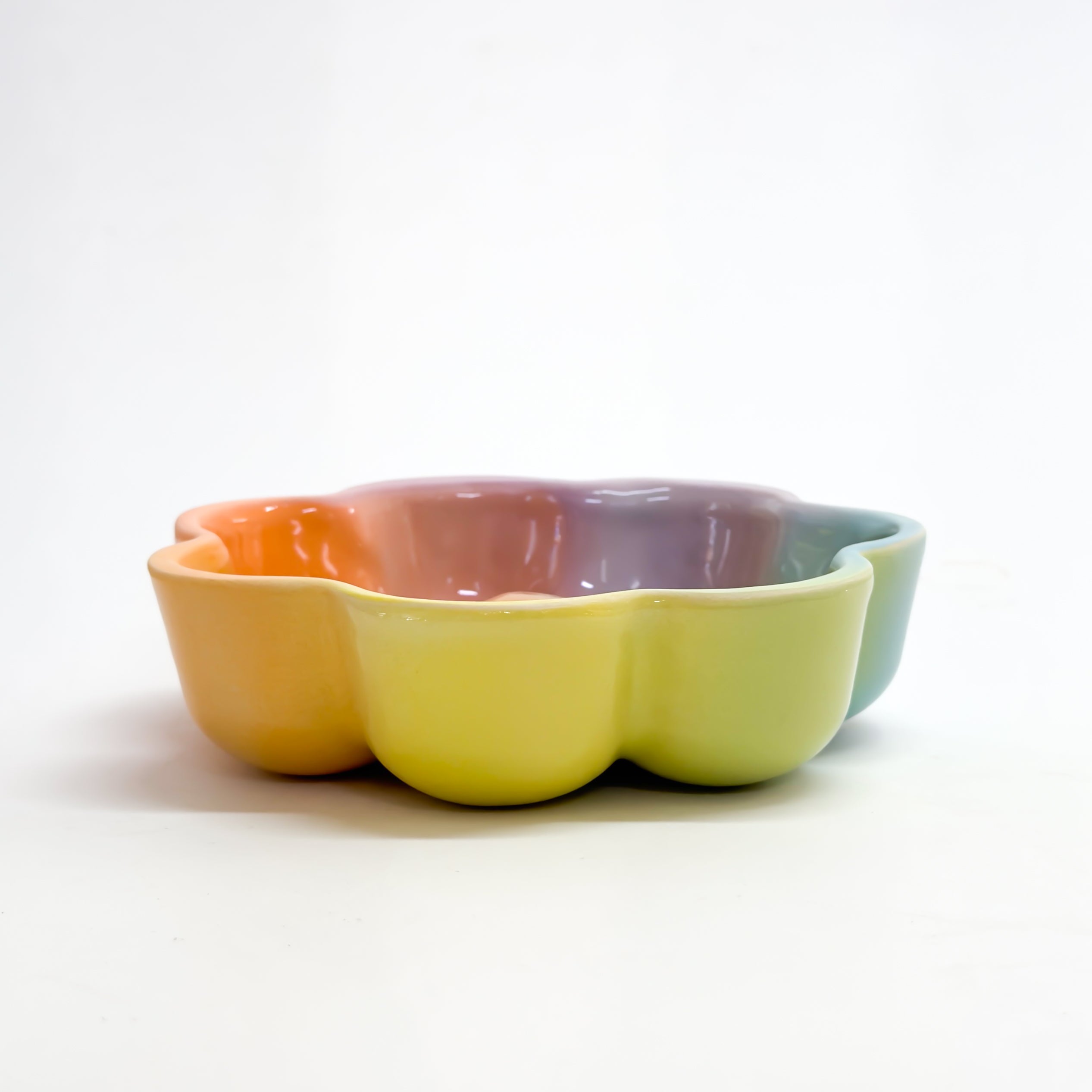 Catch All Dish in Pastel Rainbow