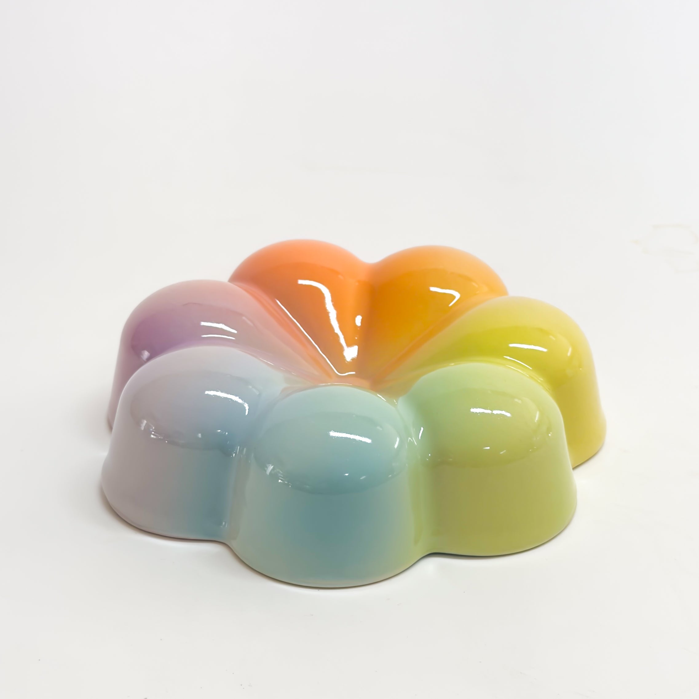 Catch All Dish in Pastel Rainbow