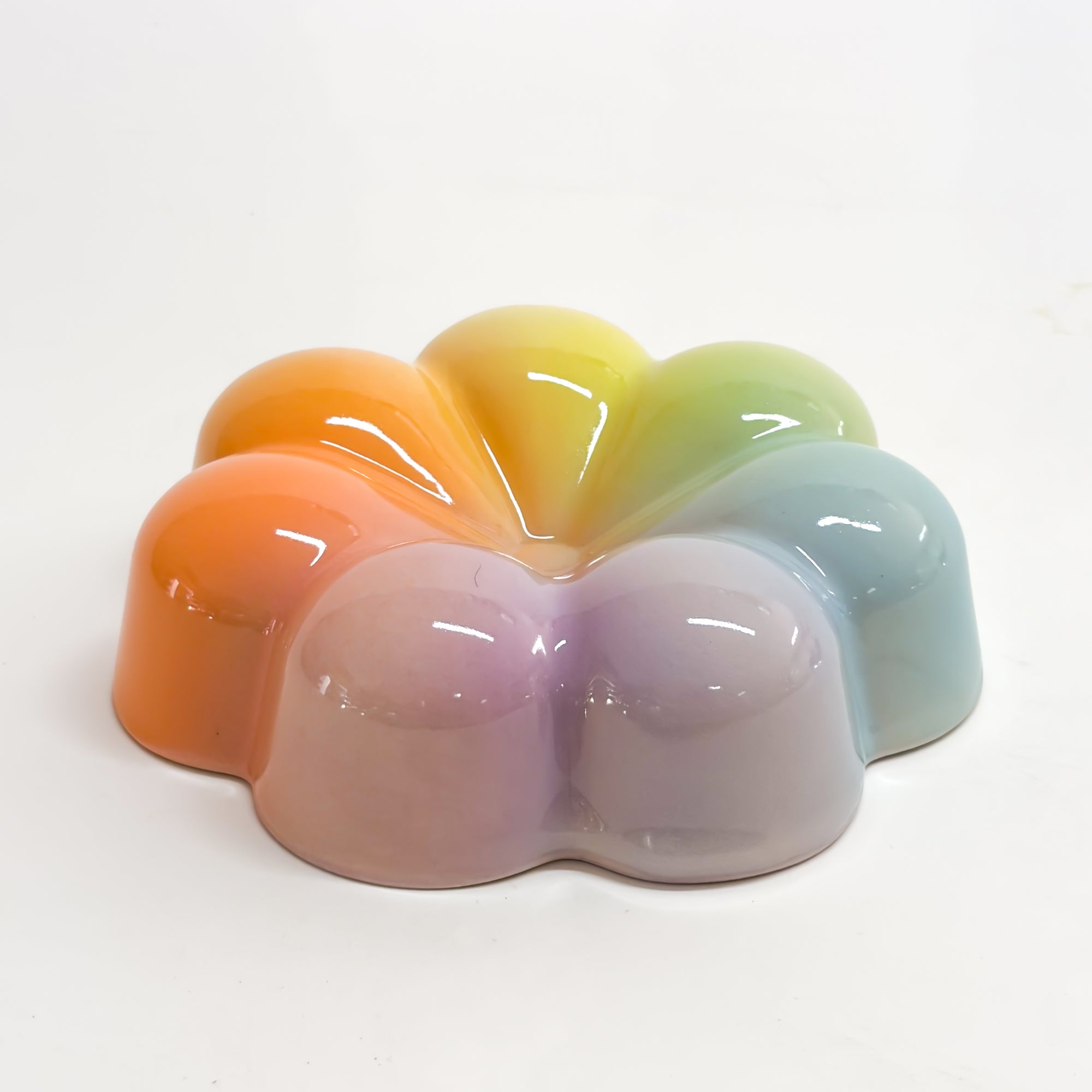 Catch All Dish in Pastel Rainbow
