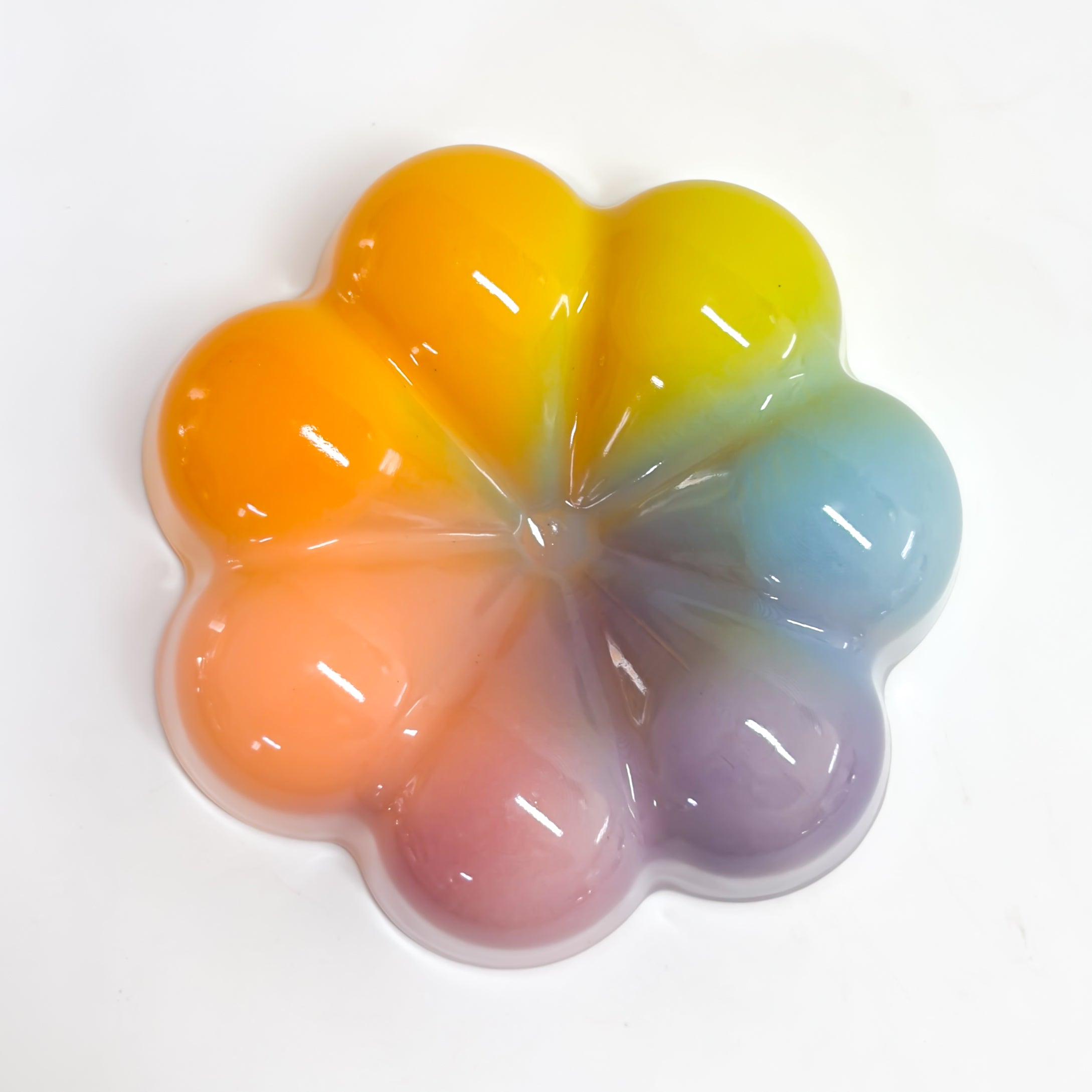 Catch All Dish in Vibrant Rainbow