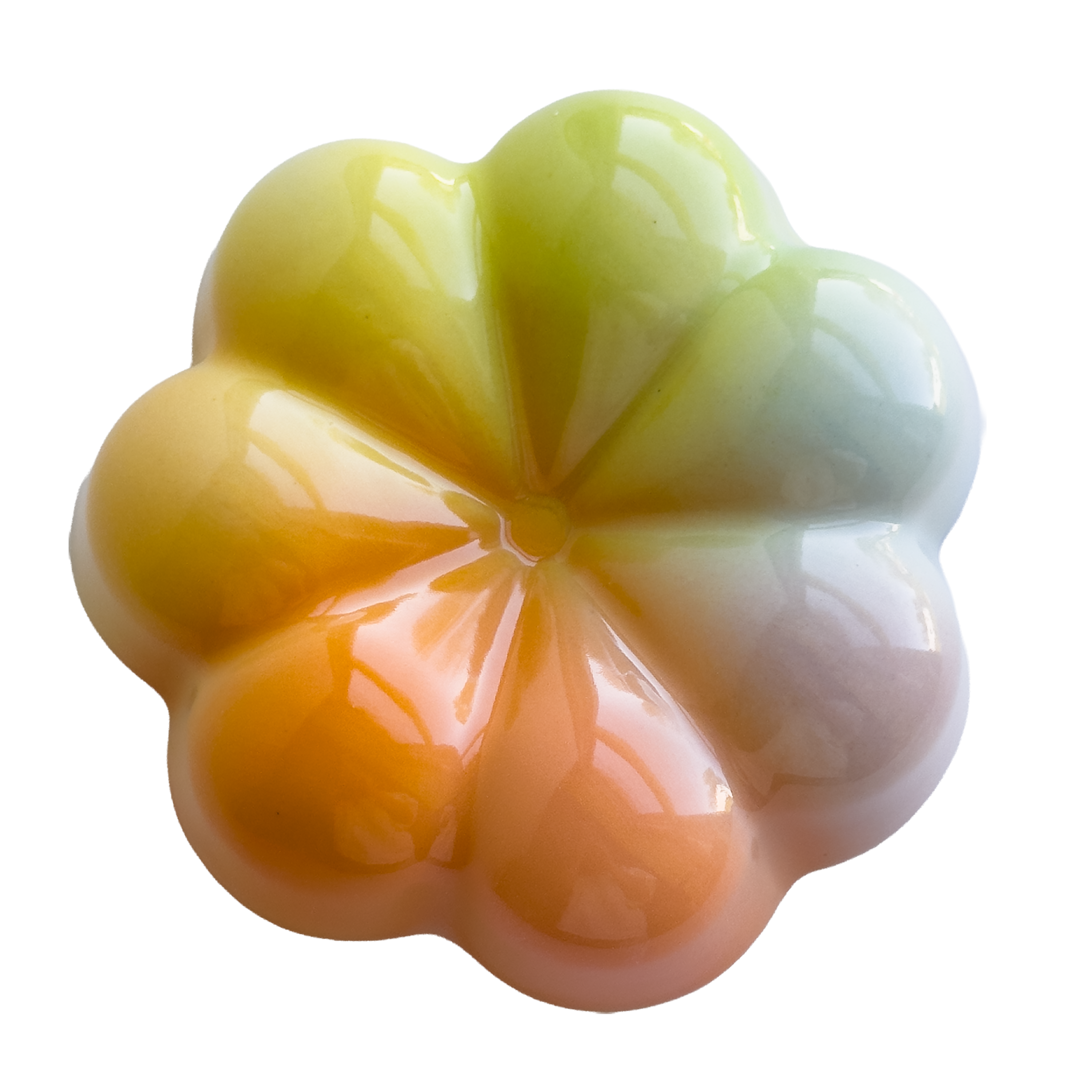 Catch All Dish in Rainbow