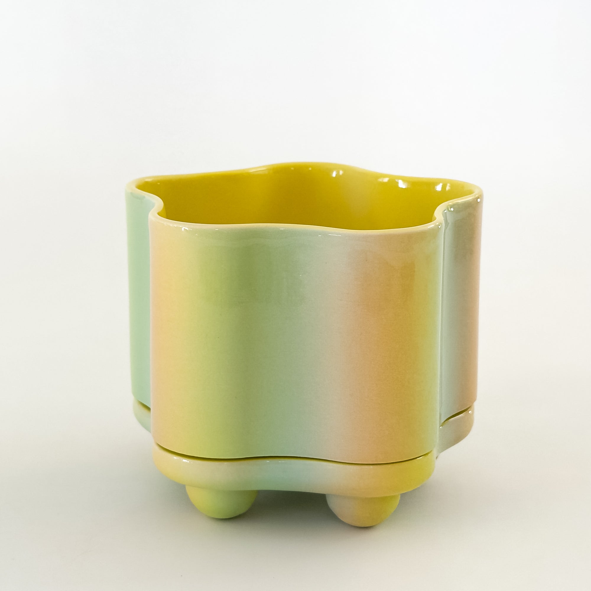 Udder Planter in Pastel Prism