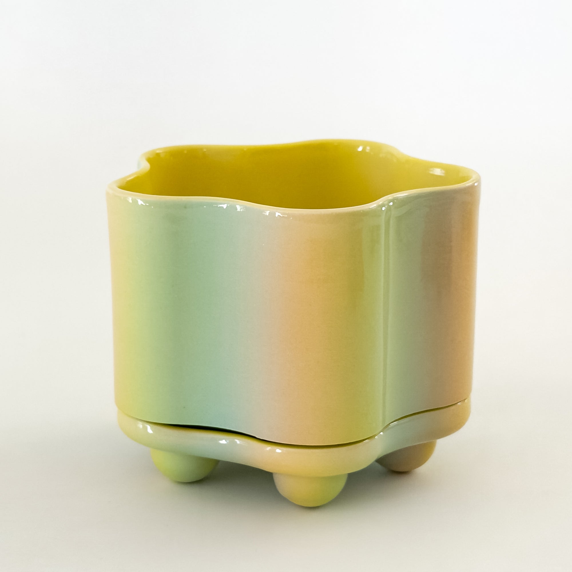 Udder Planter in Pastel Prism