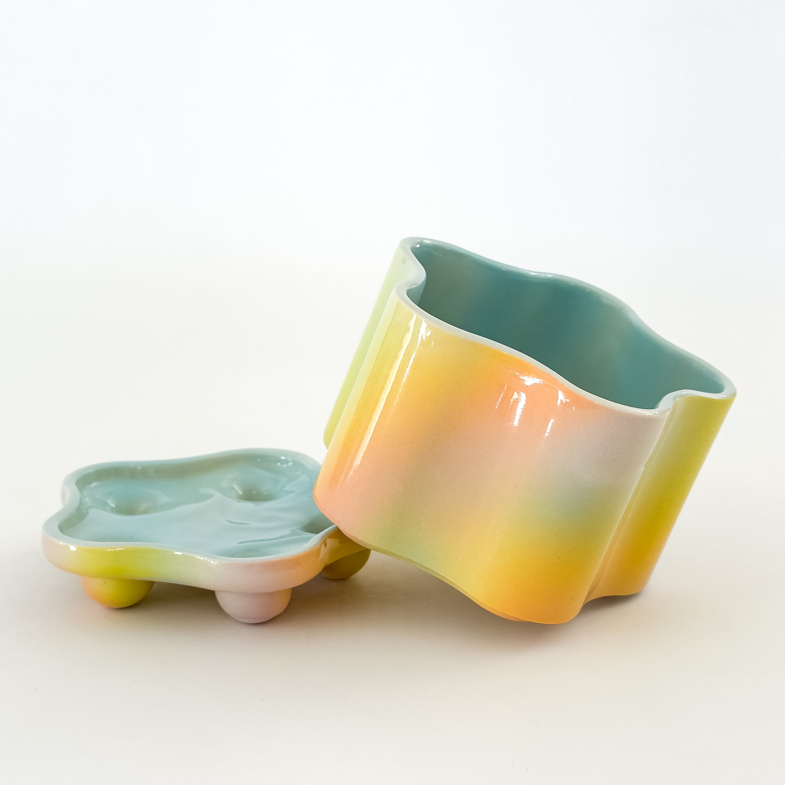 Udder Planter in Iridescent Magic