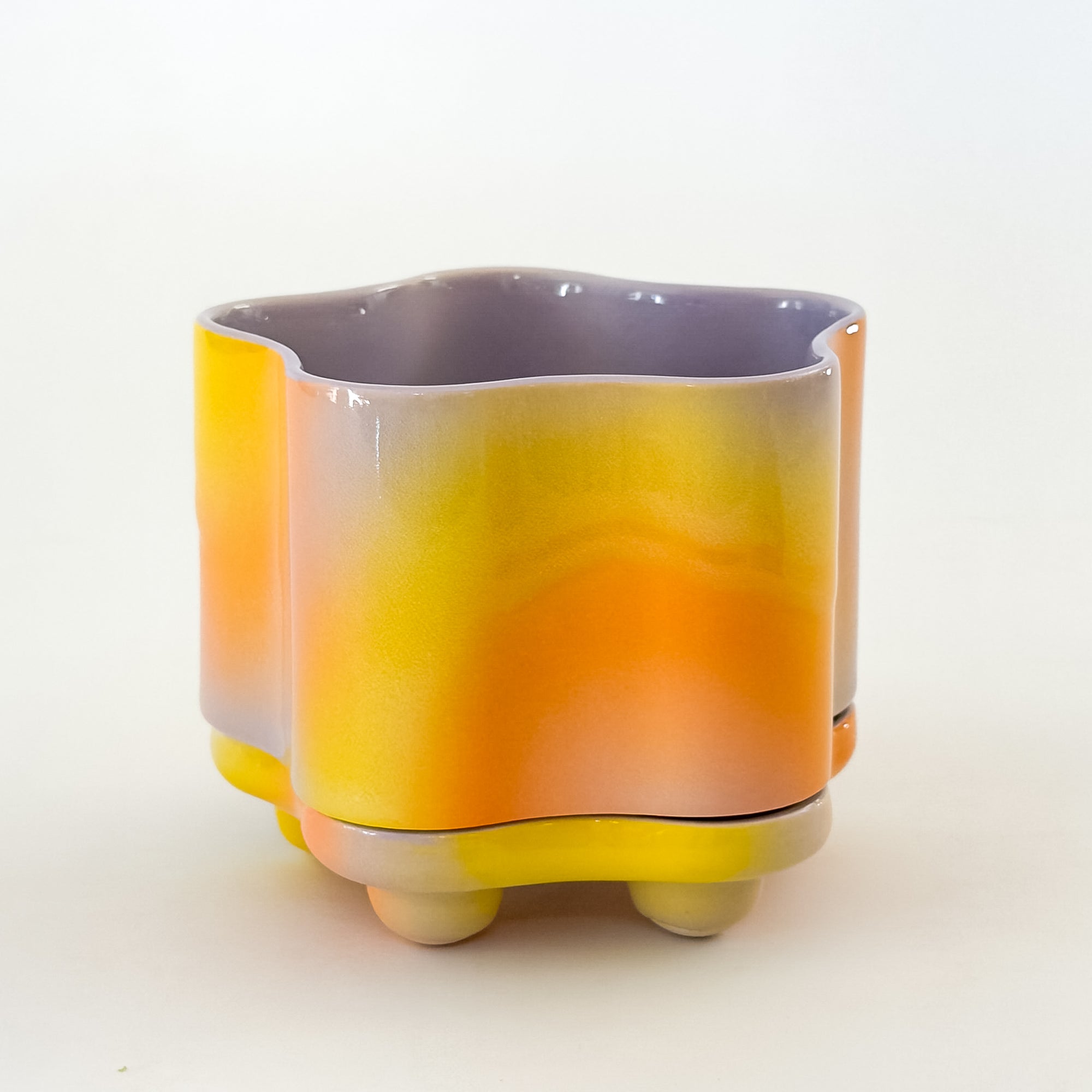 Udder Planter in Iridescent Sunset