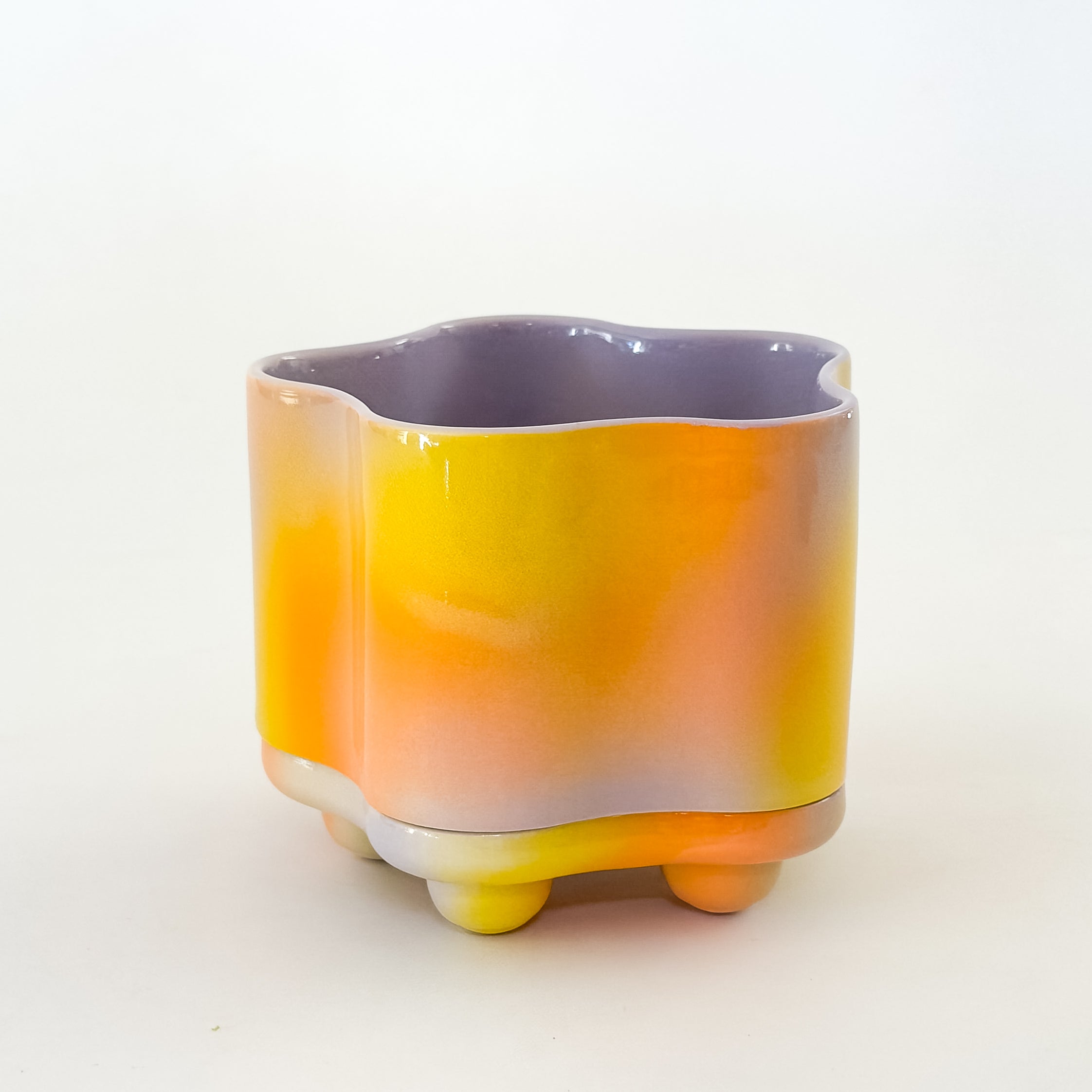 Udder Planter in Iridescent Sunset