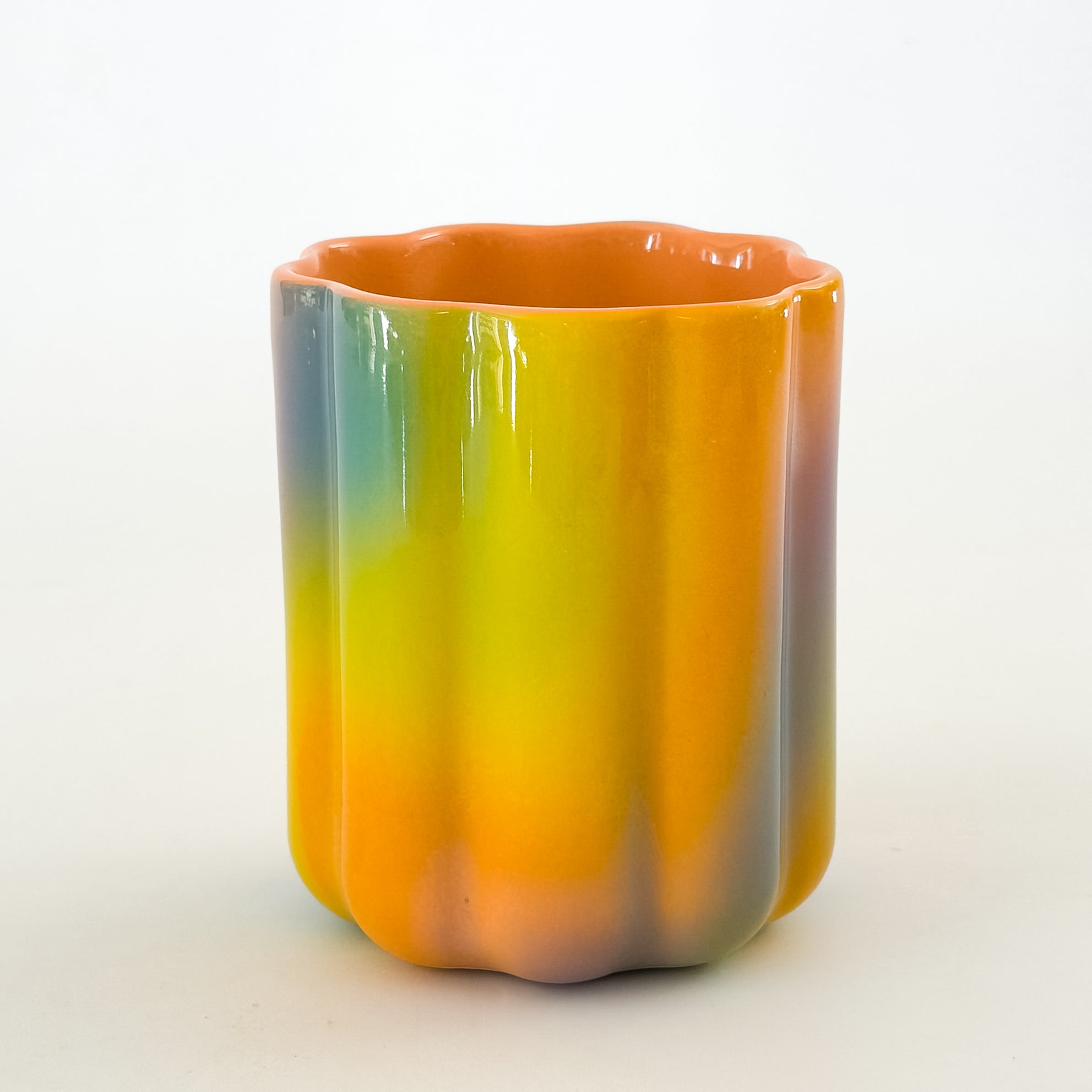 Smoothie Cup in Vibrant Rainbow