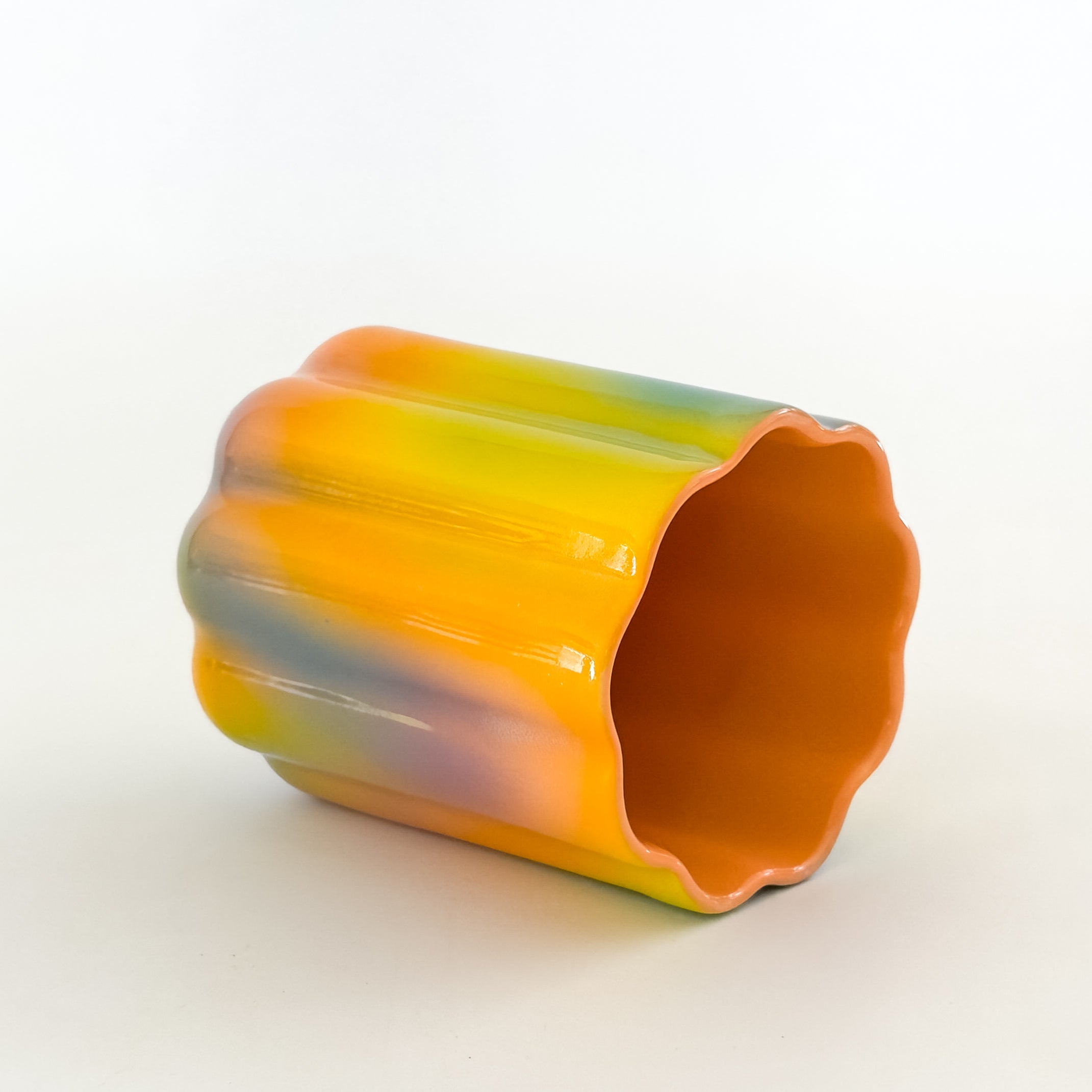 Smoothie Cup in Vibrant Rainbow