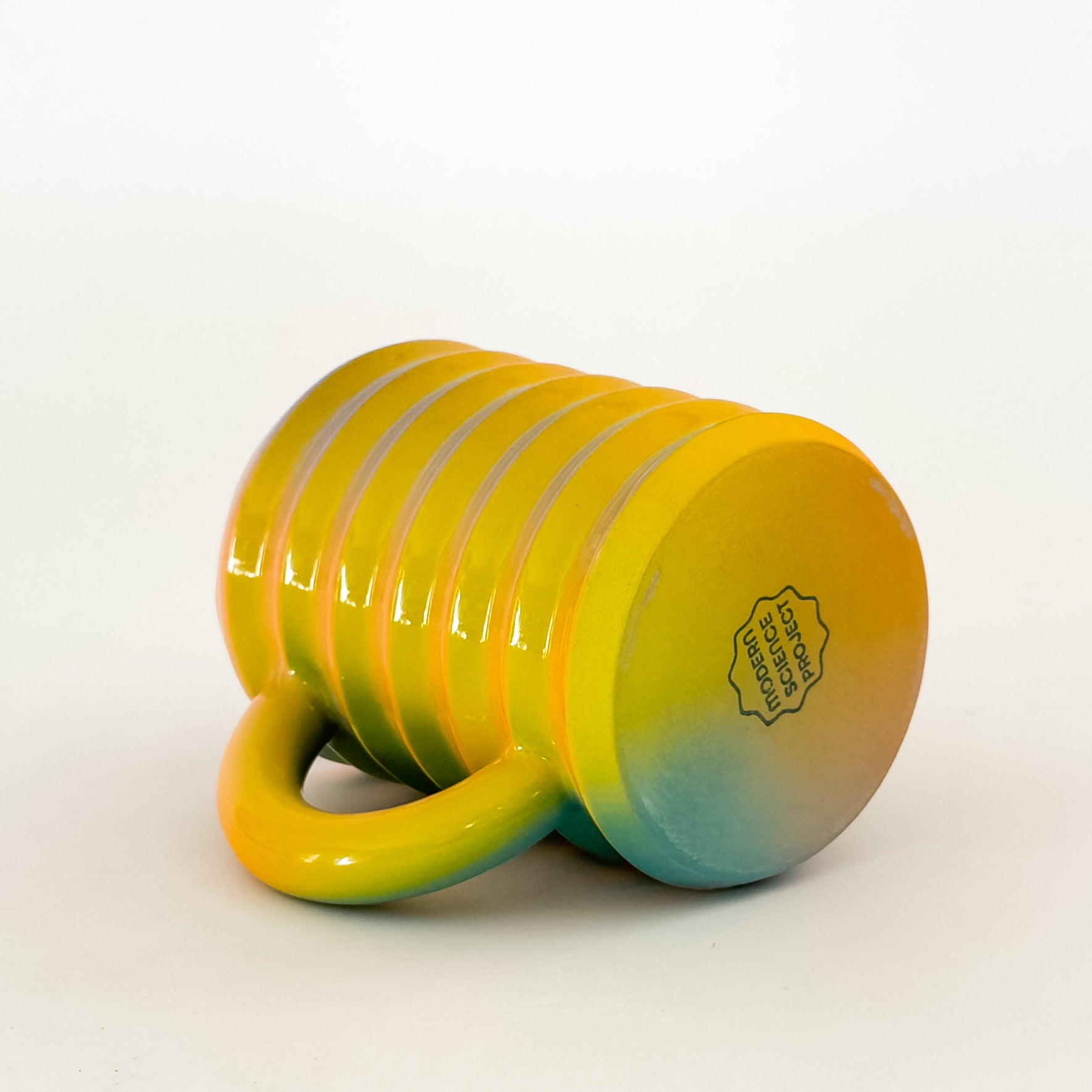 Wiggle Mug in Vibrant Rainbow