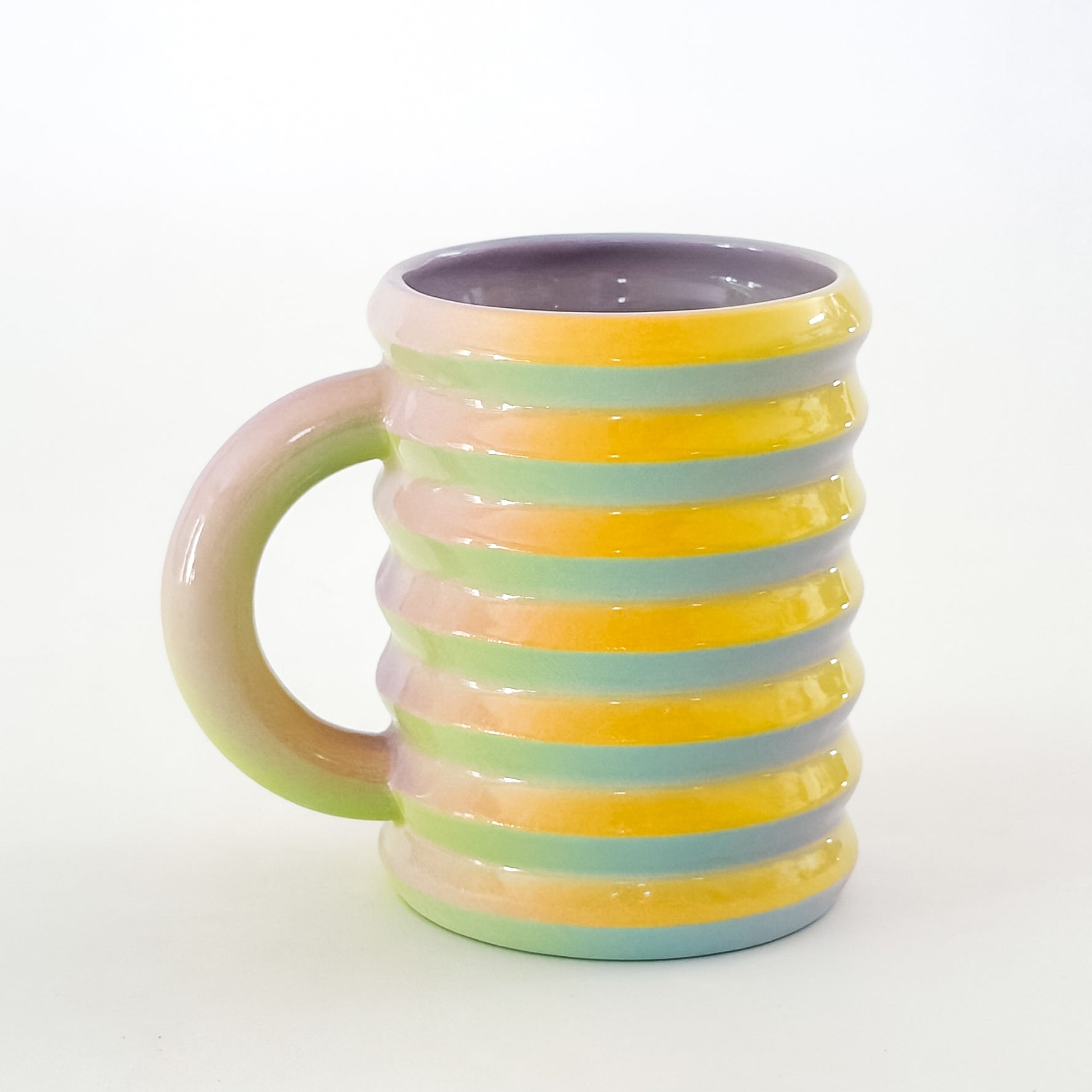 Wiggle Mug in Pastel Prism