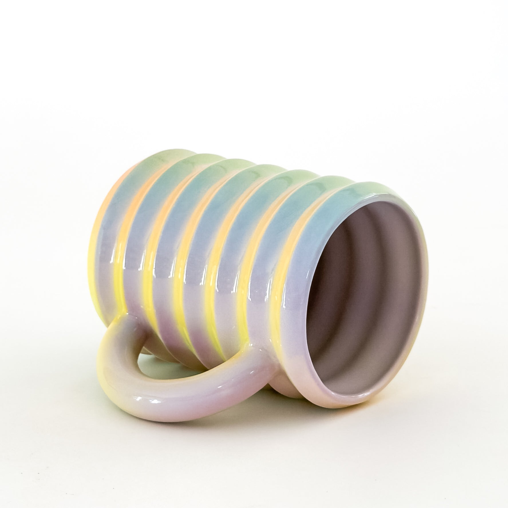 Wiggle Mug in Pastel Prism