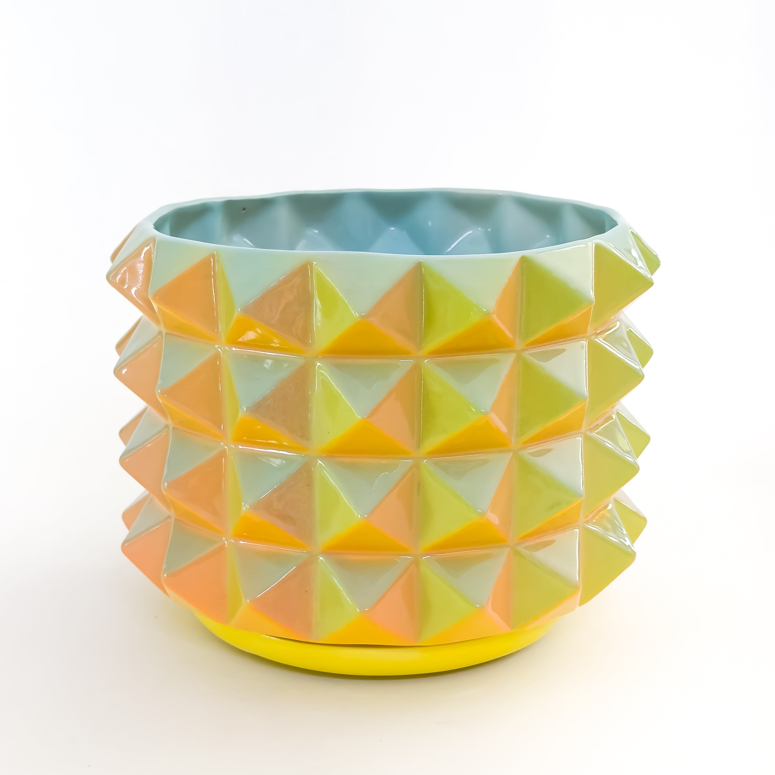 XL Prism Planter in Soft Rainbow