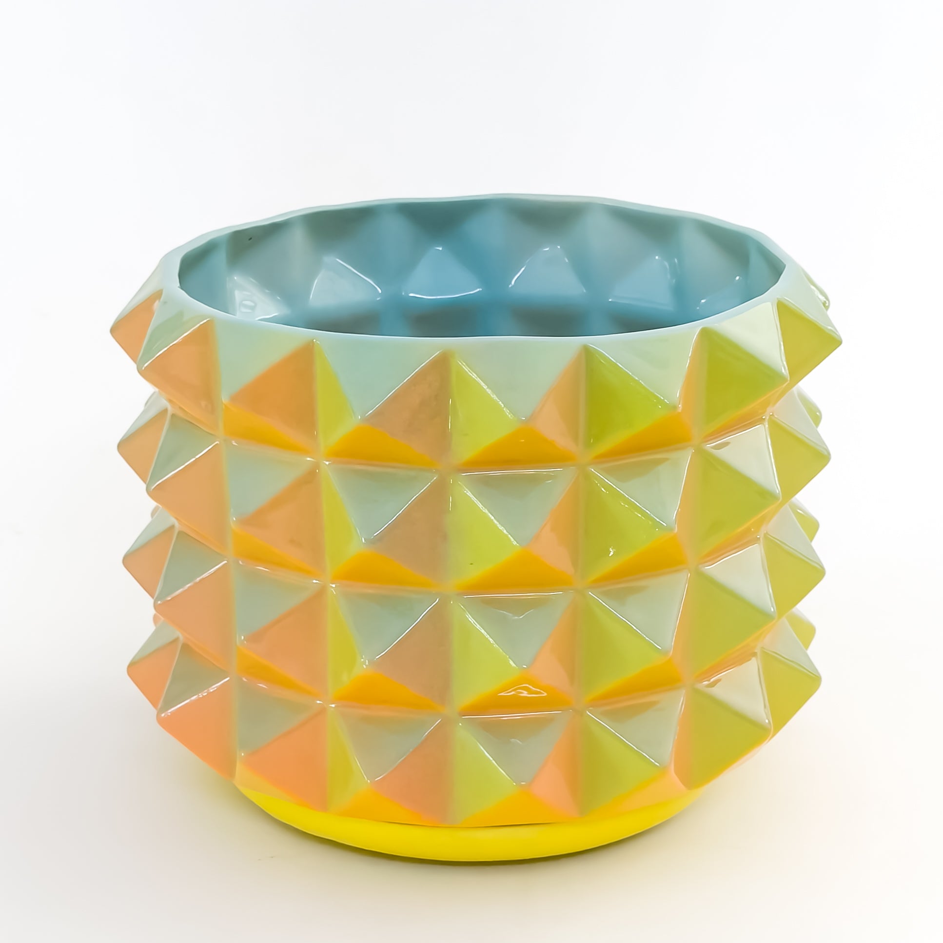 XL Prism Planter in Soft Rainbow