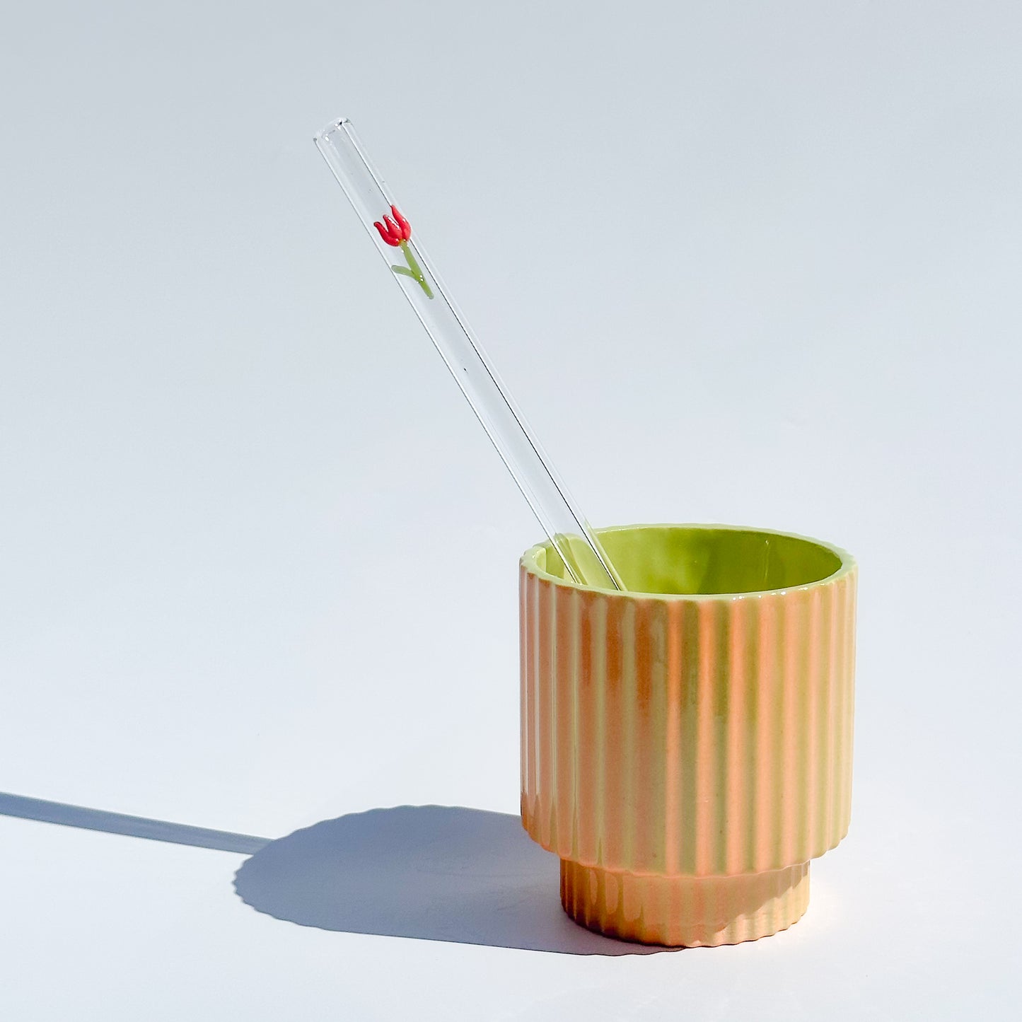 Glass Straws - Wildflowers