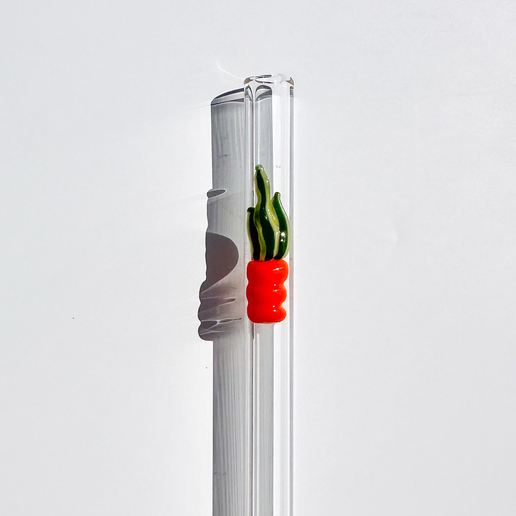 Glass Straw - Snake Plant