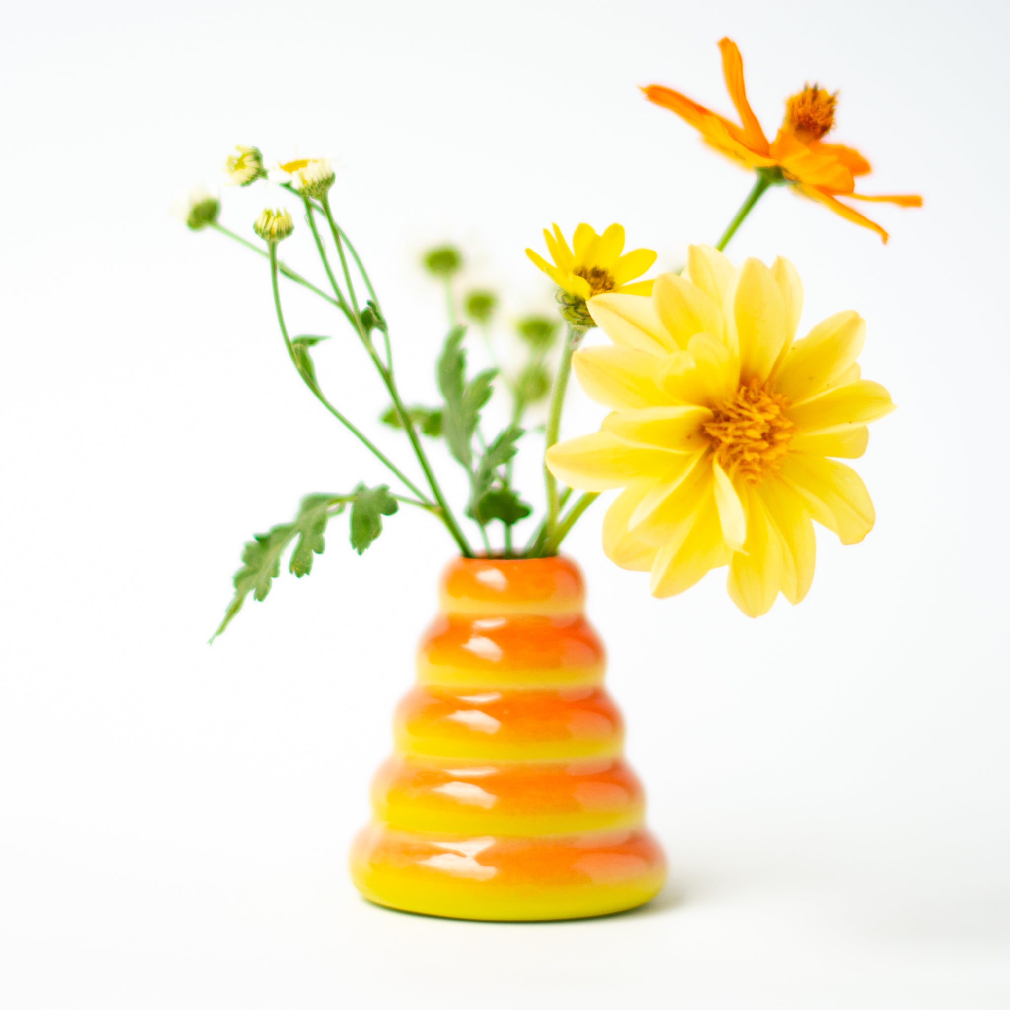 Buddy Vase in Cherry Tomato